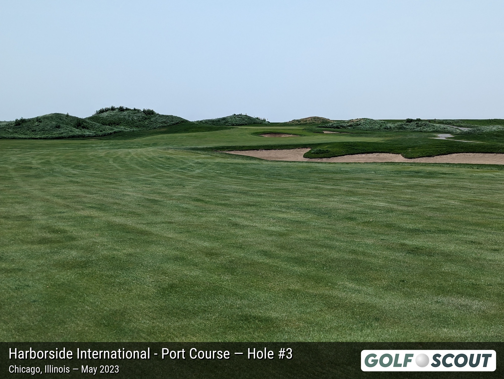 Hole 3 at Harborside International - Port Course