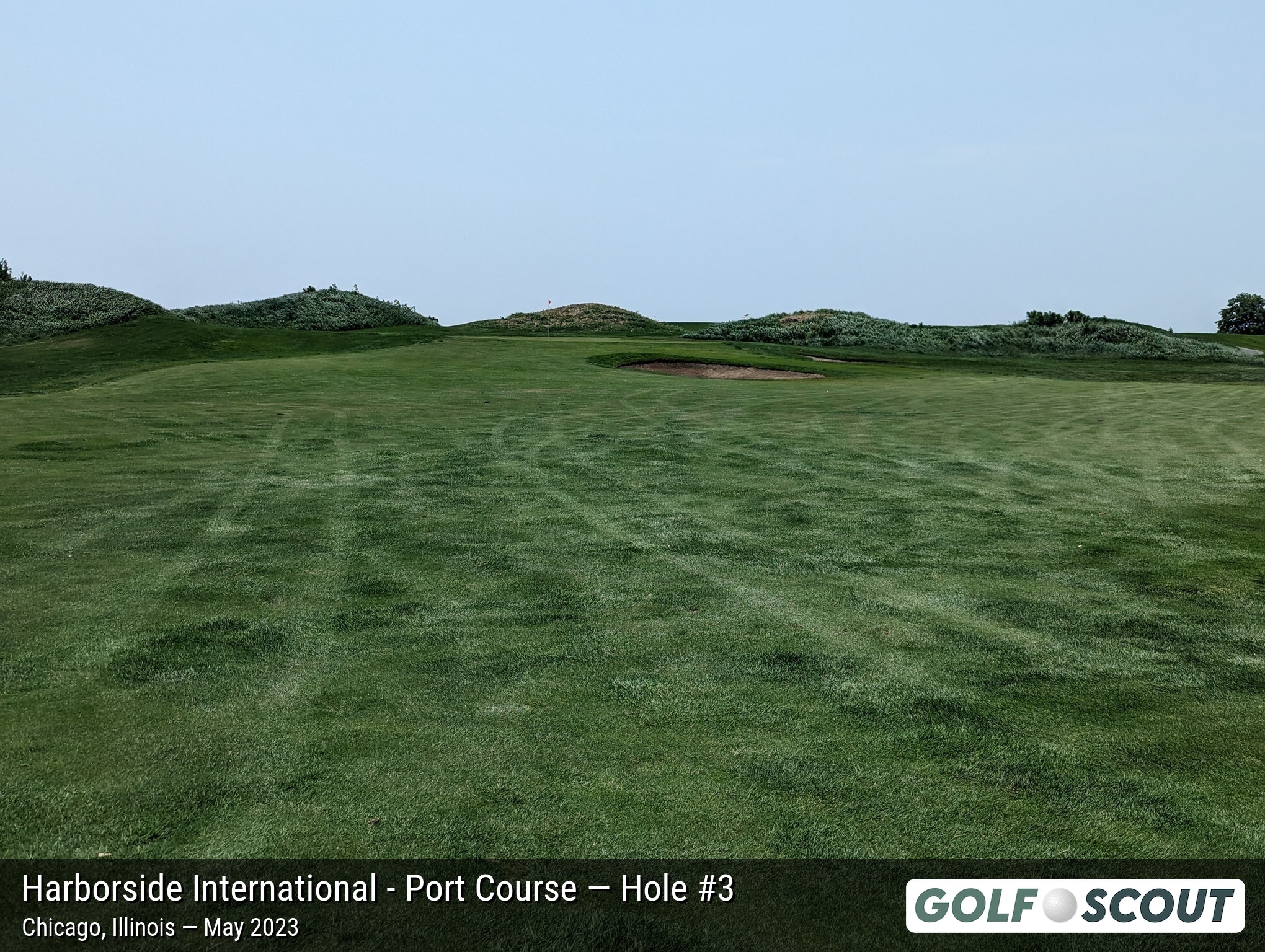 Hole 3 at Harborside International - Port Course