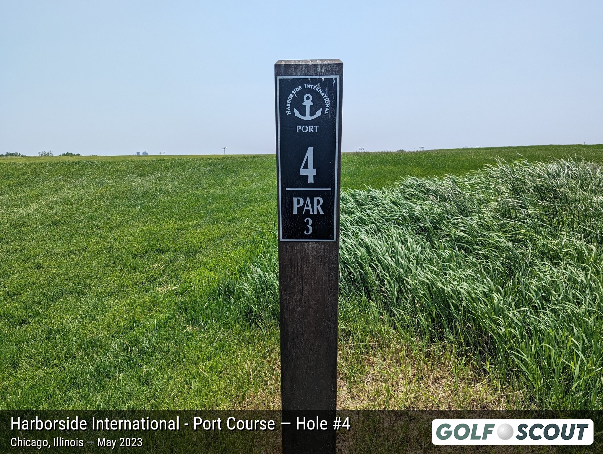 Hole 4 at Harborside International - Port Course
