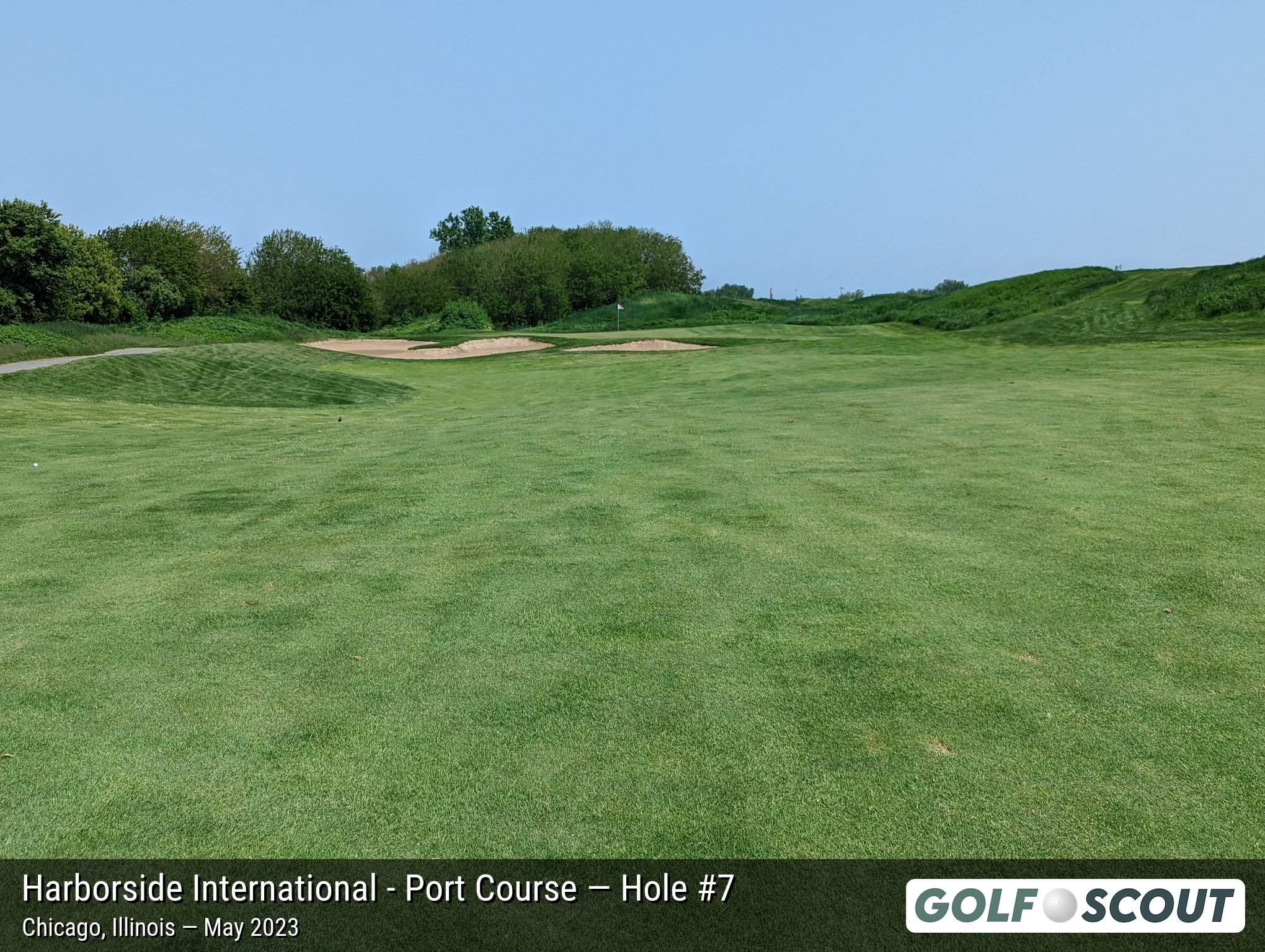 Hole 7 at Harborside International - Port Course