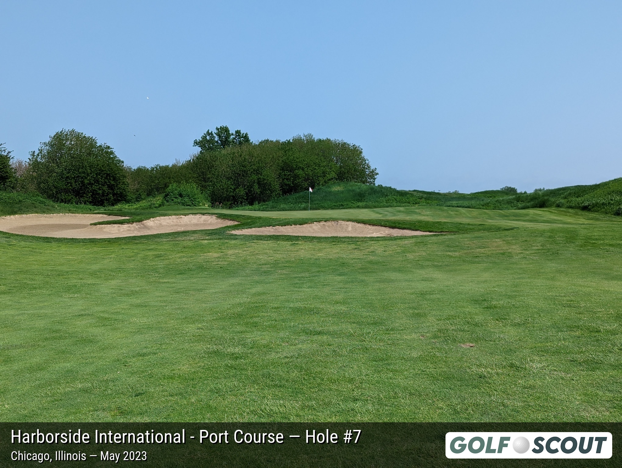 Hole 7 at Harborside International - Port Course