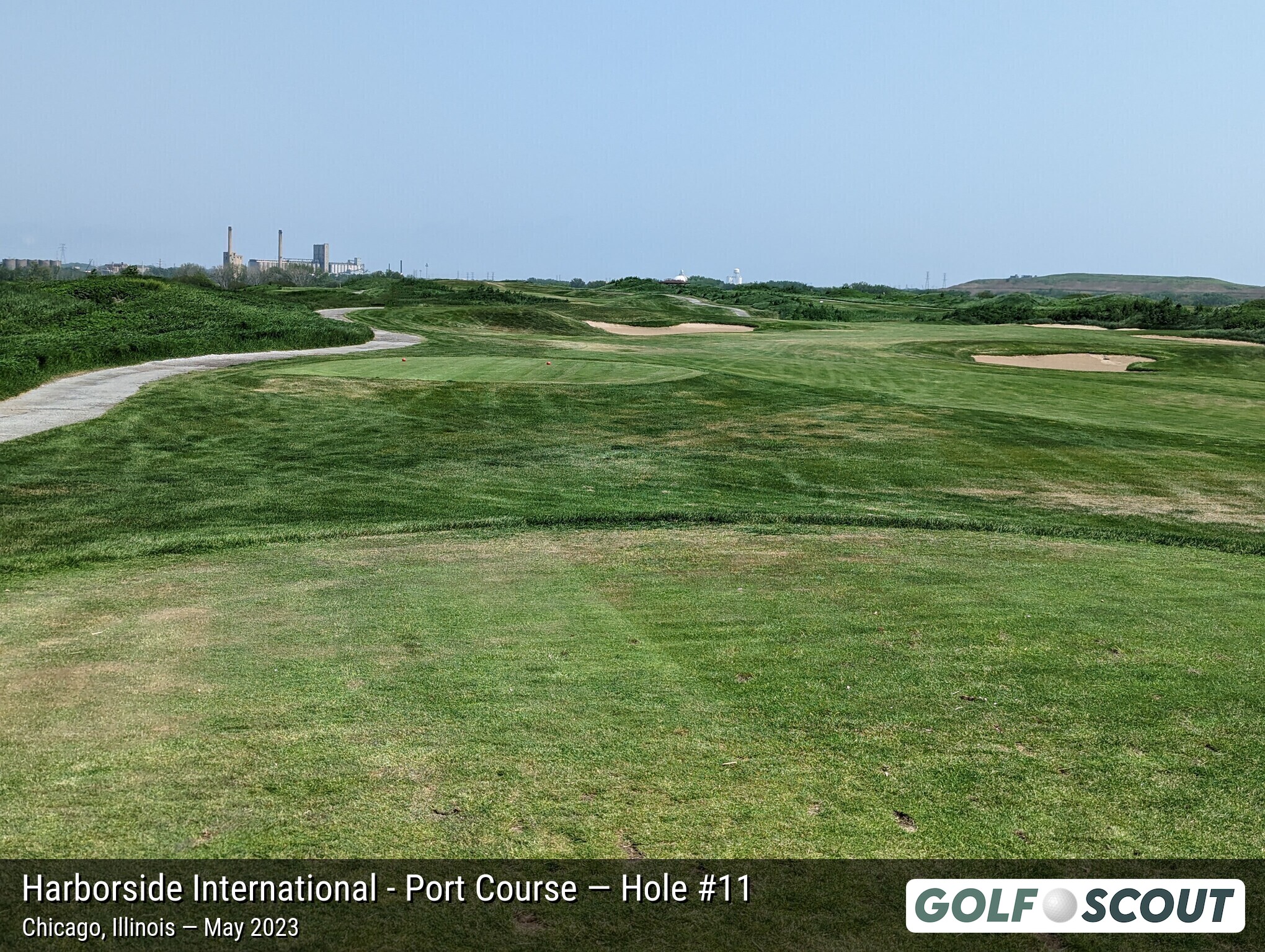 Hole 11 at Harborside International - Port Course