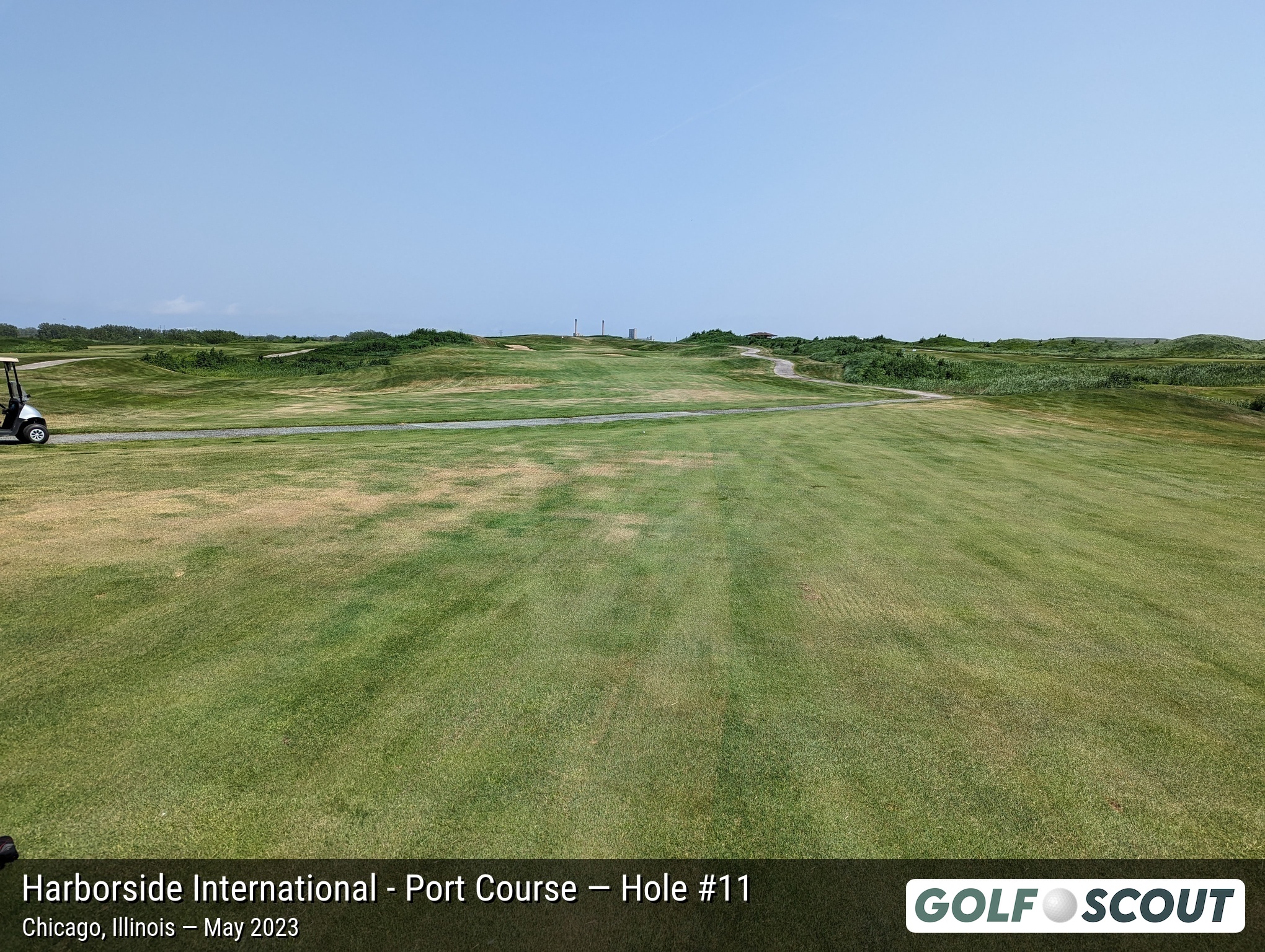 Hole 11 at Harborside International - Port Course