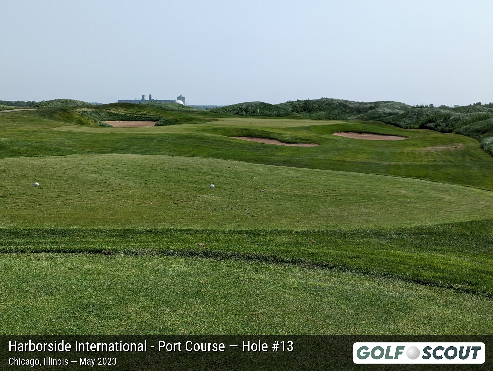 Hole 13 at Harborside International - Port Course