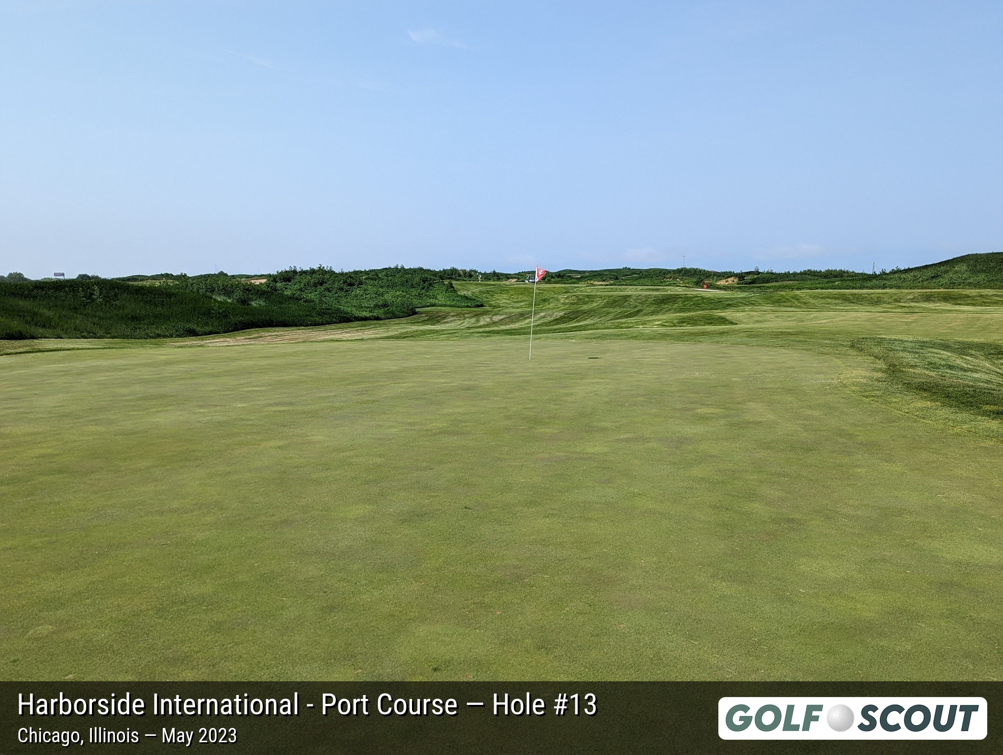Hole 13 at Harborside International - Port Course
