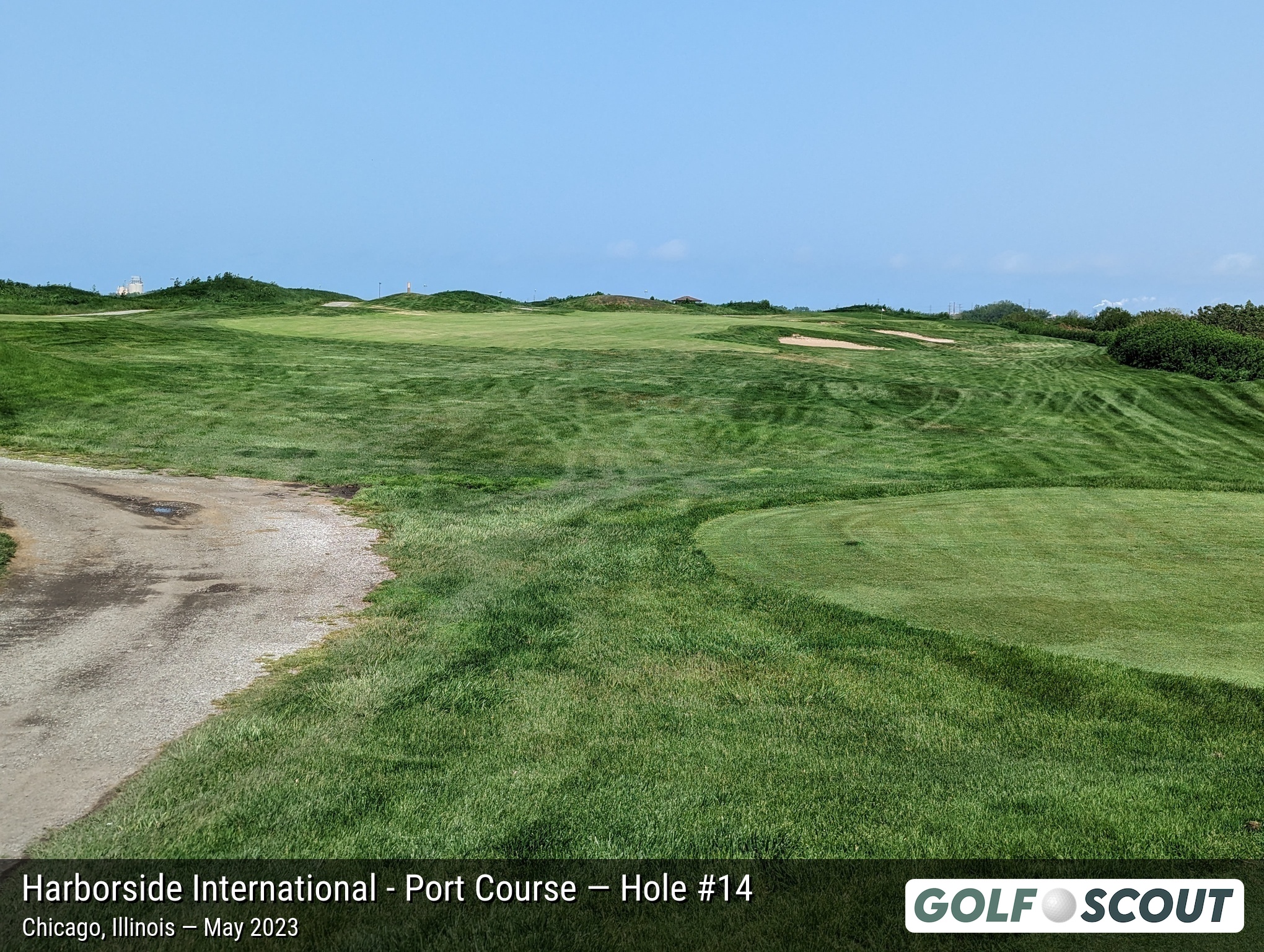 Hole 14 at Harborside International - Port Course