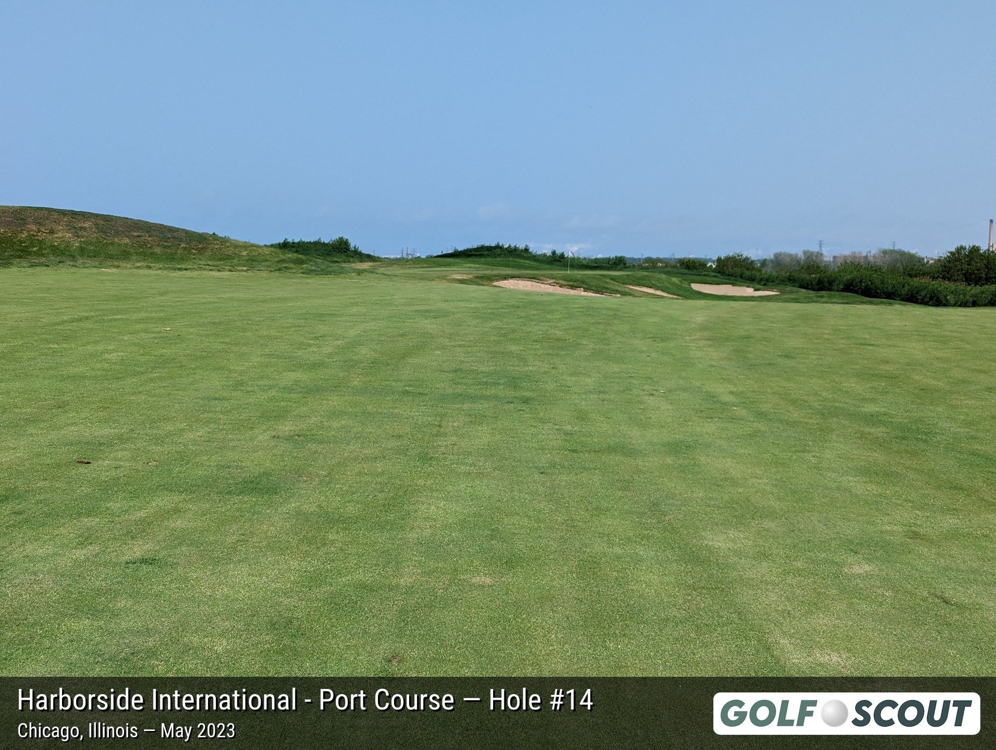 Hole 14 at Harborside International - Port Course