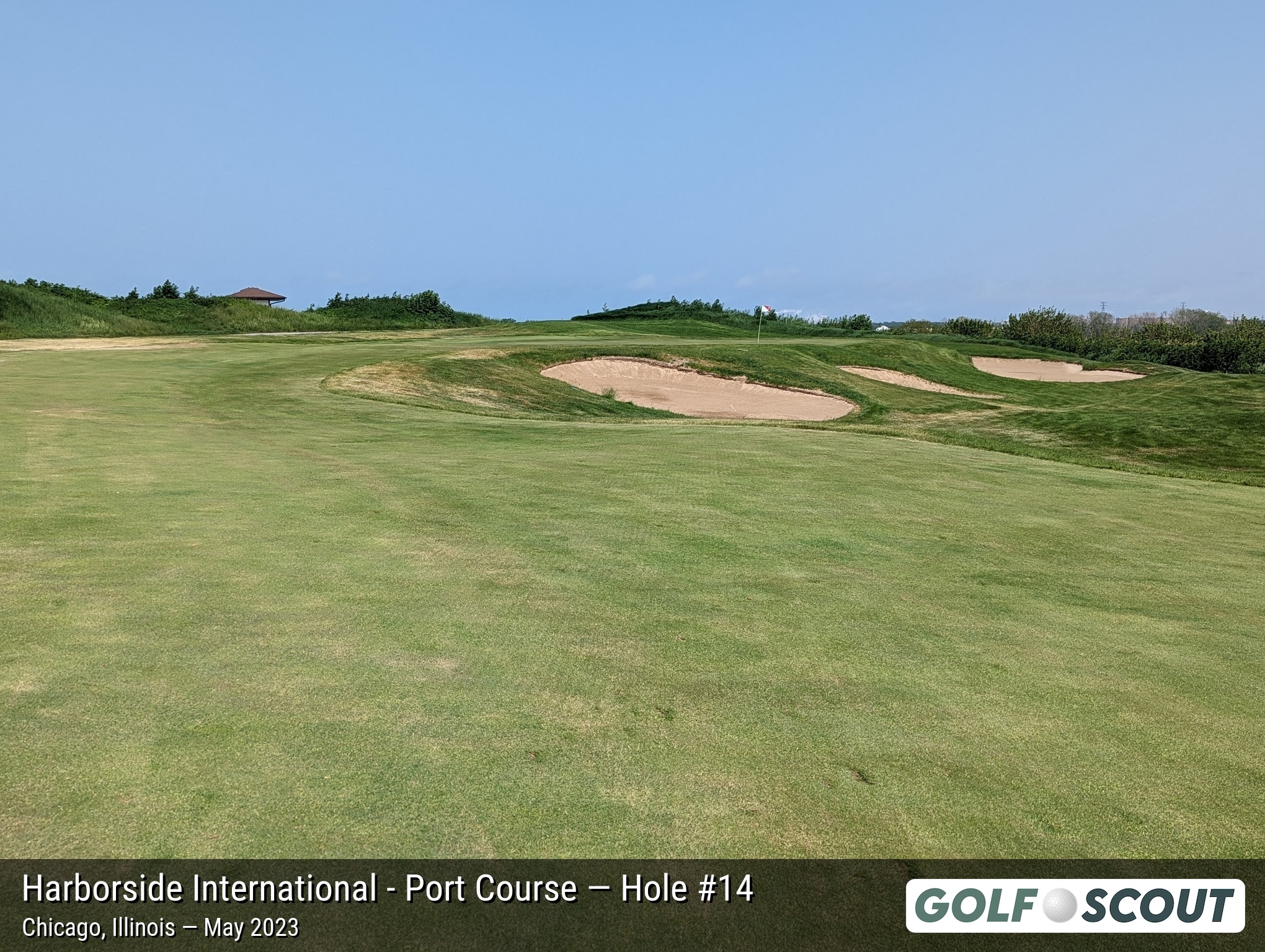Hole 14 at Harborside International - Port Course
