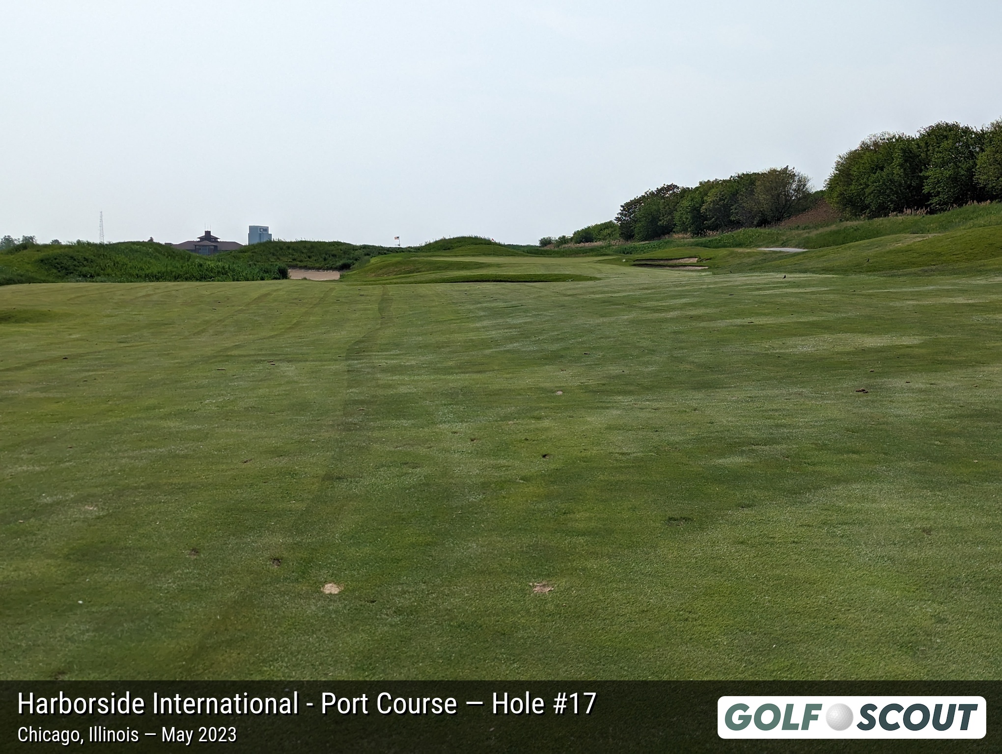 Hole 17 at Harborside International - Port Course