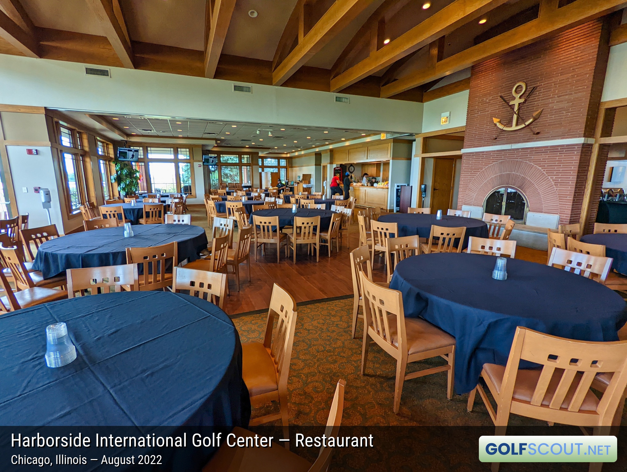 Photo of the restaurant at Harborside International - Starboard Course in Chicago, Illinois. 