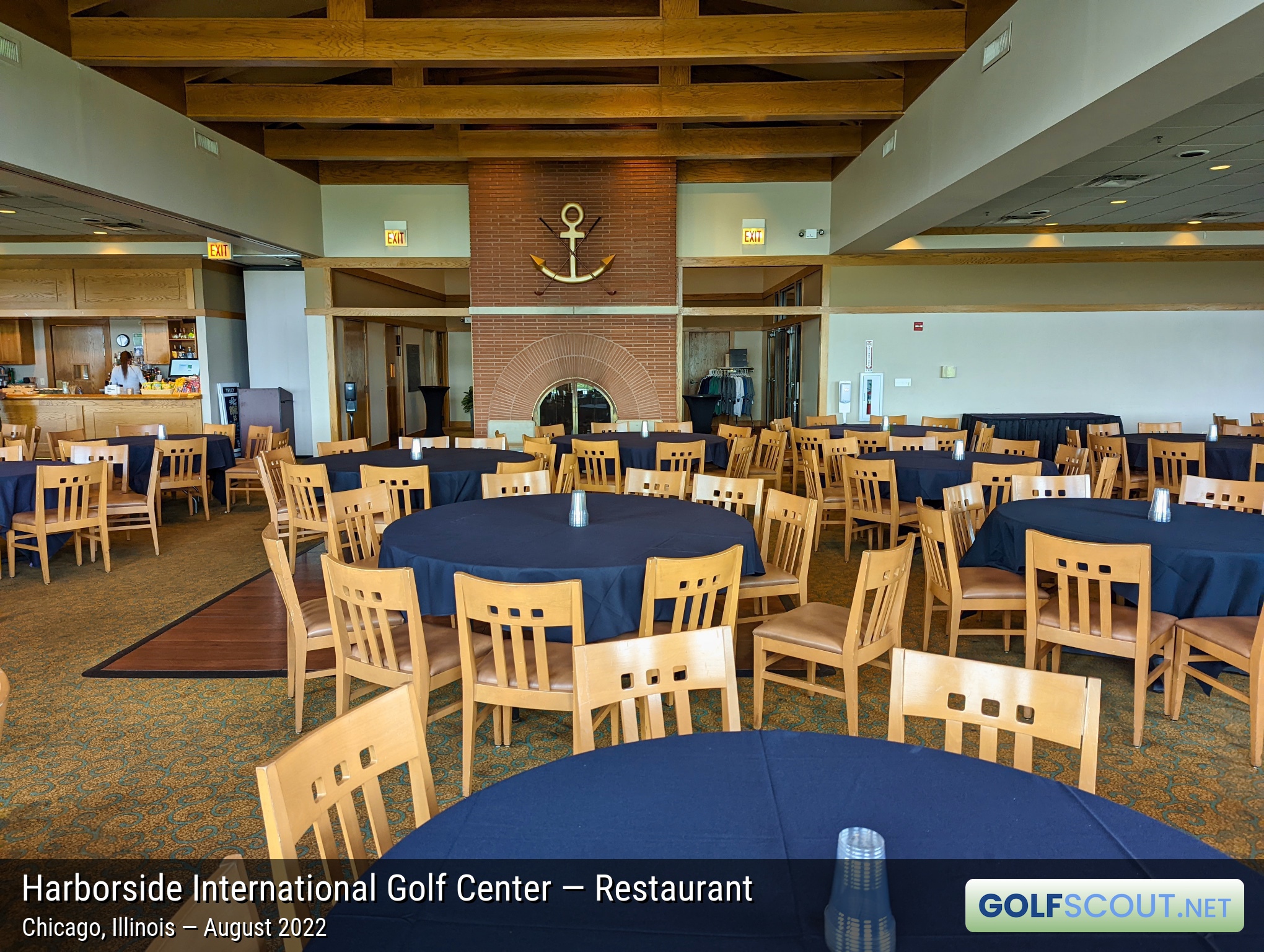 Photo of the restaurant at Harborside International - Starboard Course in Chicago, Illinois. 