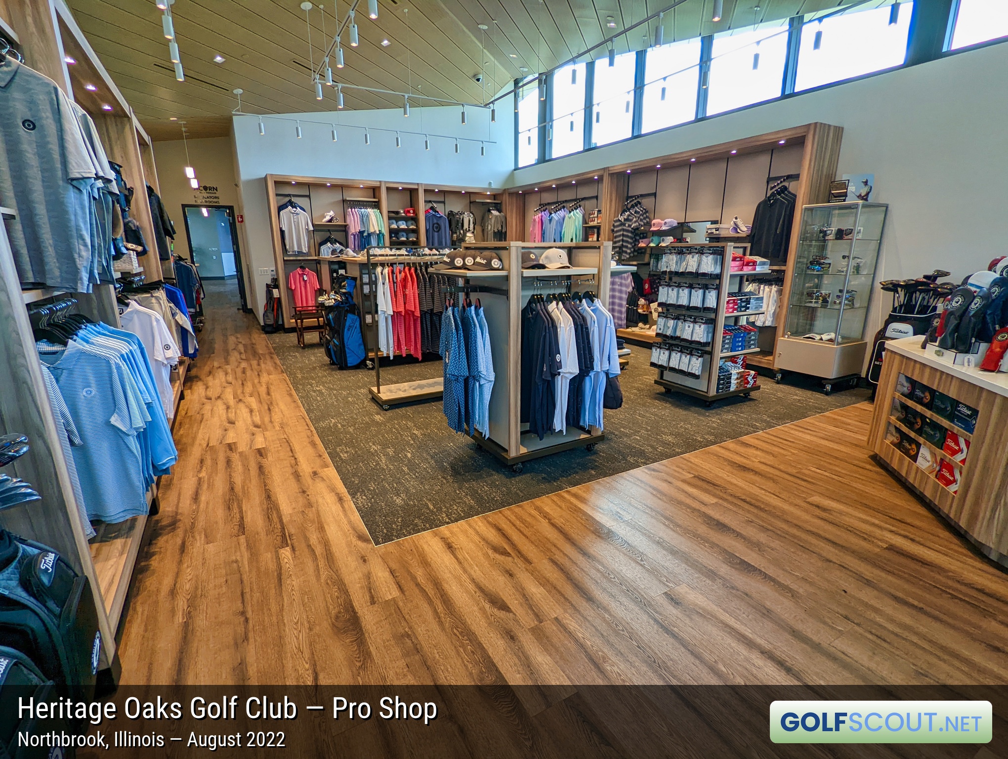 Photo of the pro shop at Heritage Oaks Golf Club - Classic 18 in Northbrook, Illinois. 