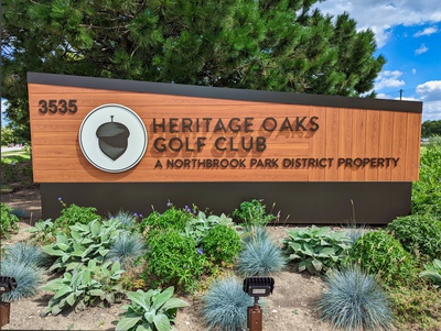 Heritage Oaks Golf Club Entrance Sign