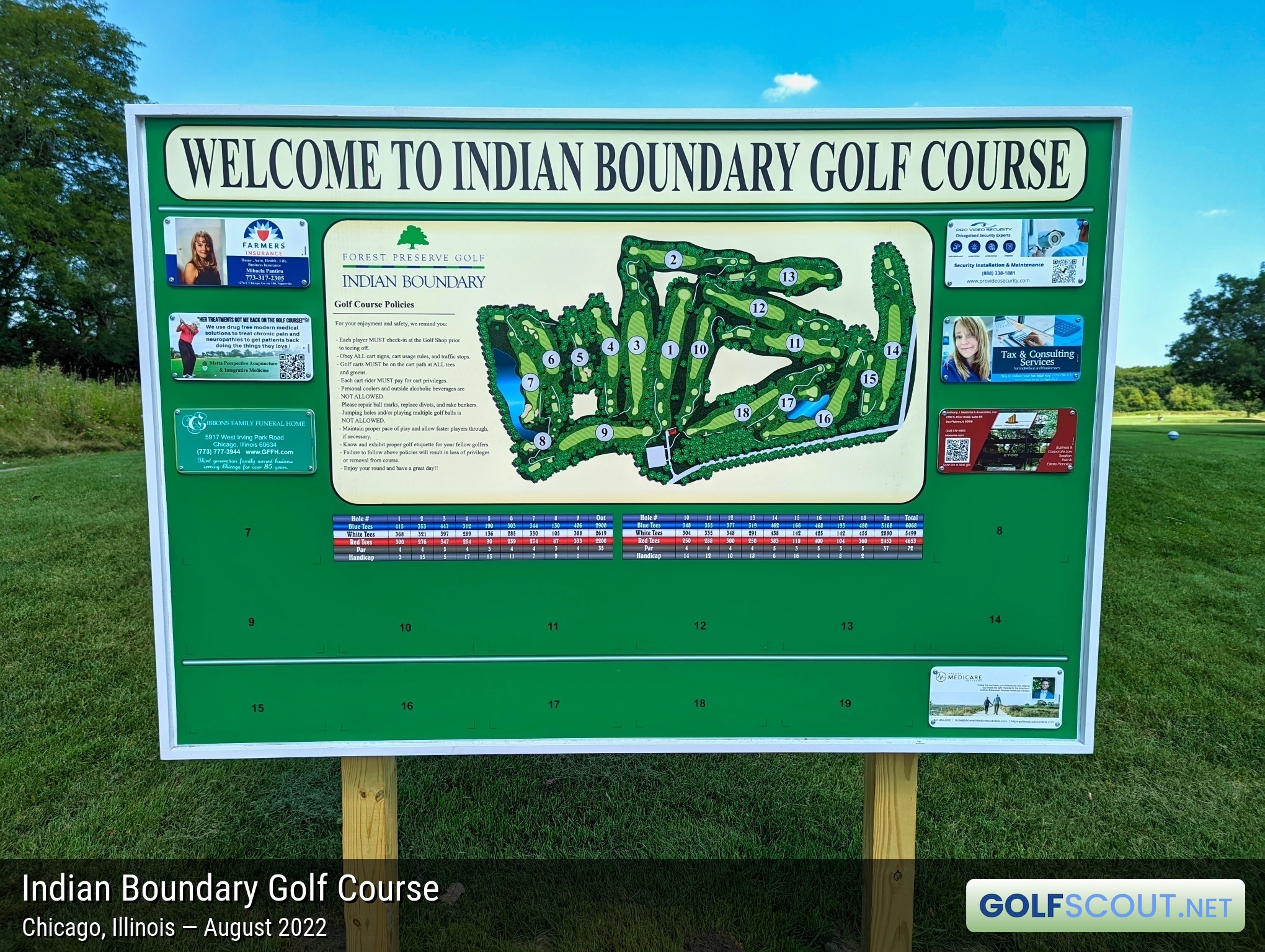 Miscellaneous photo of Indian Boundary Golf Course in Chicago, Illinois. 
