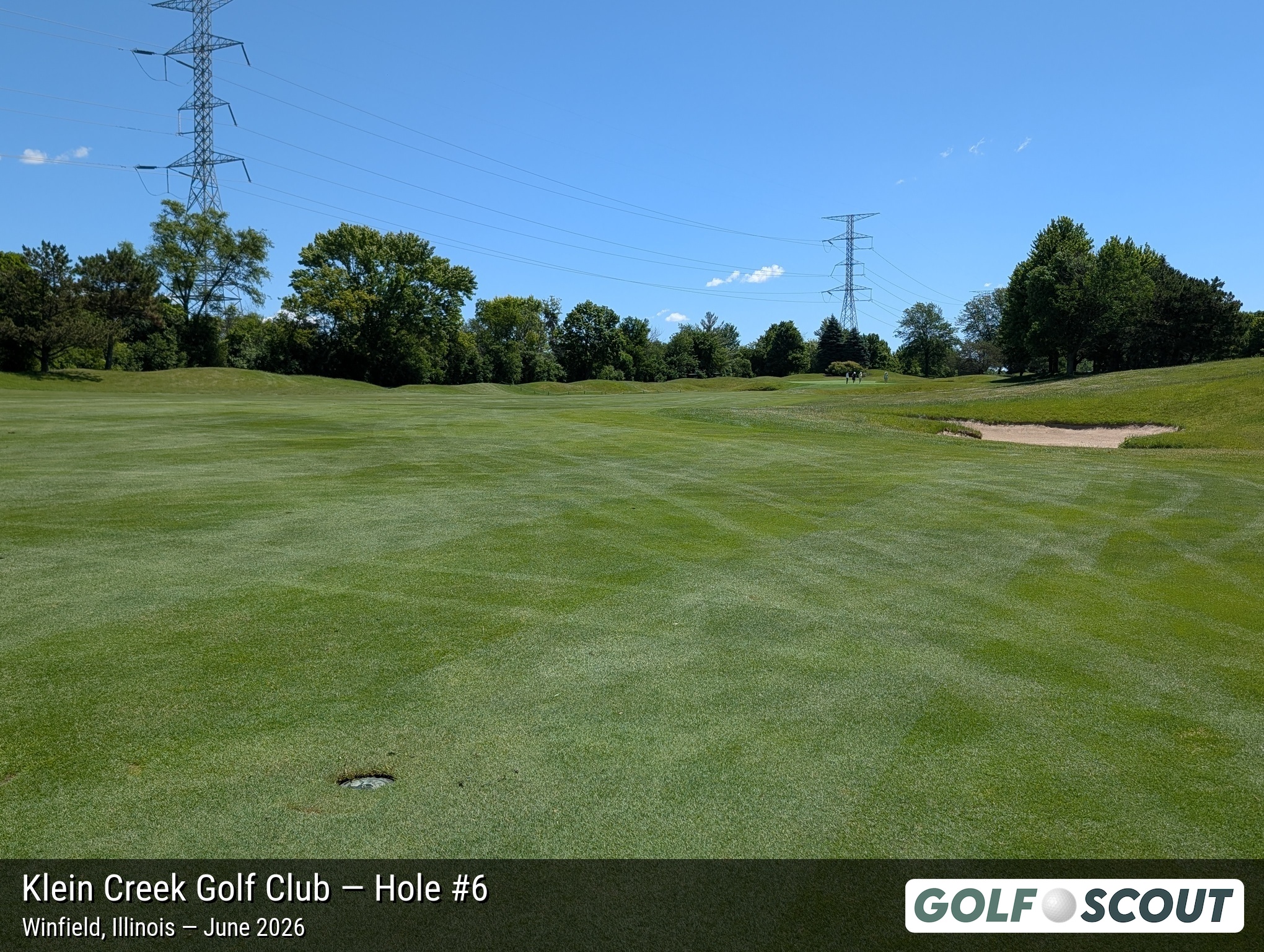 Hole 6 at Klein Creek Golf Club