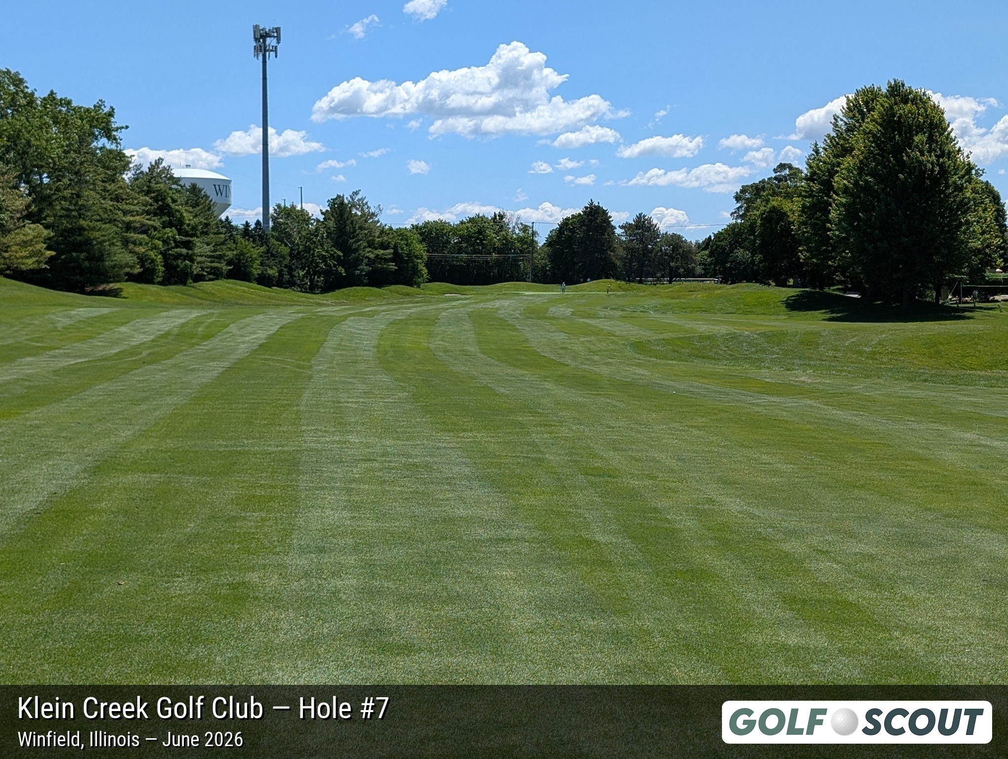 Hole 7 at Klein Creek Golf Club