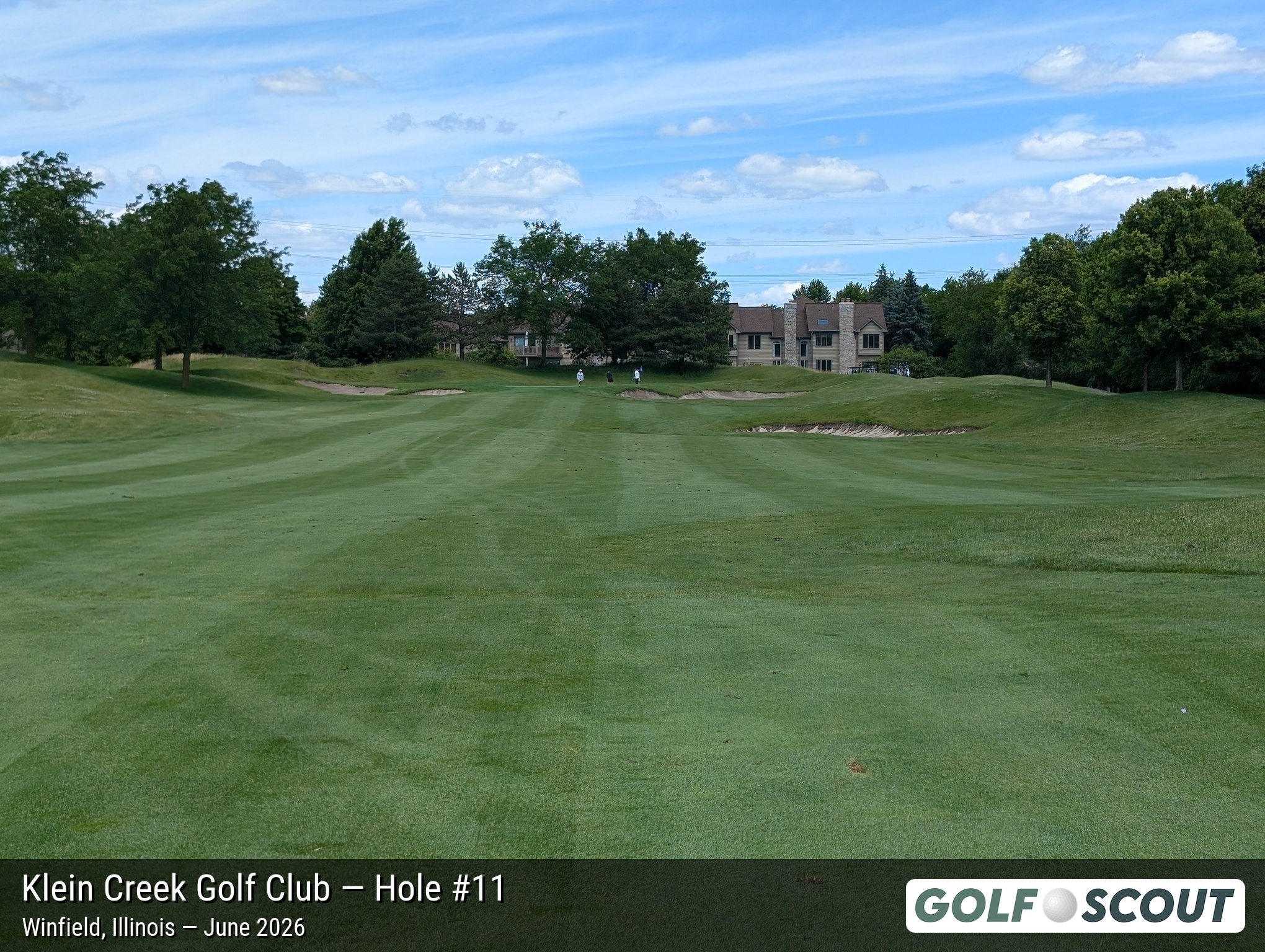 Hole 11 at Klein Creek Golf Club