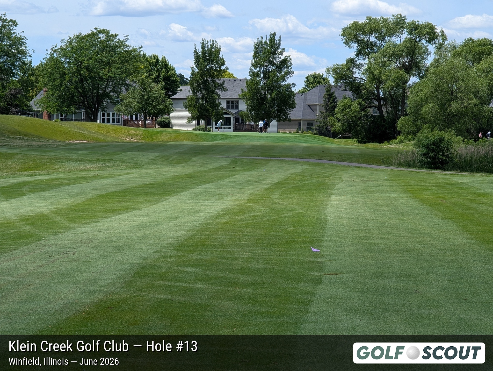 Hole 13 at Klein Creek Golf Club