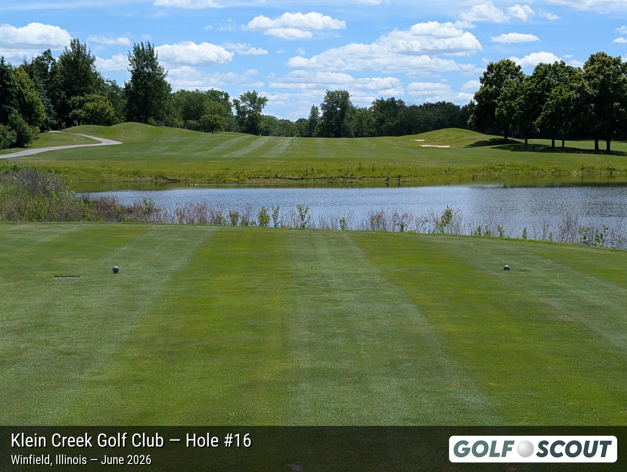 Hole 16 at Klein Creek Golf Club