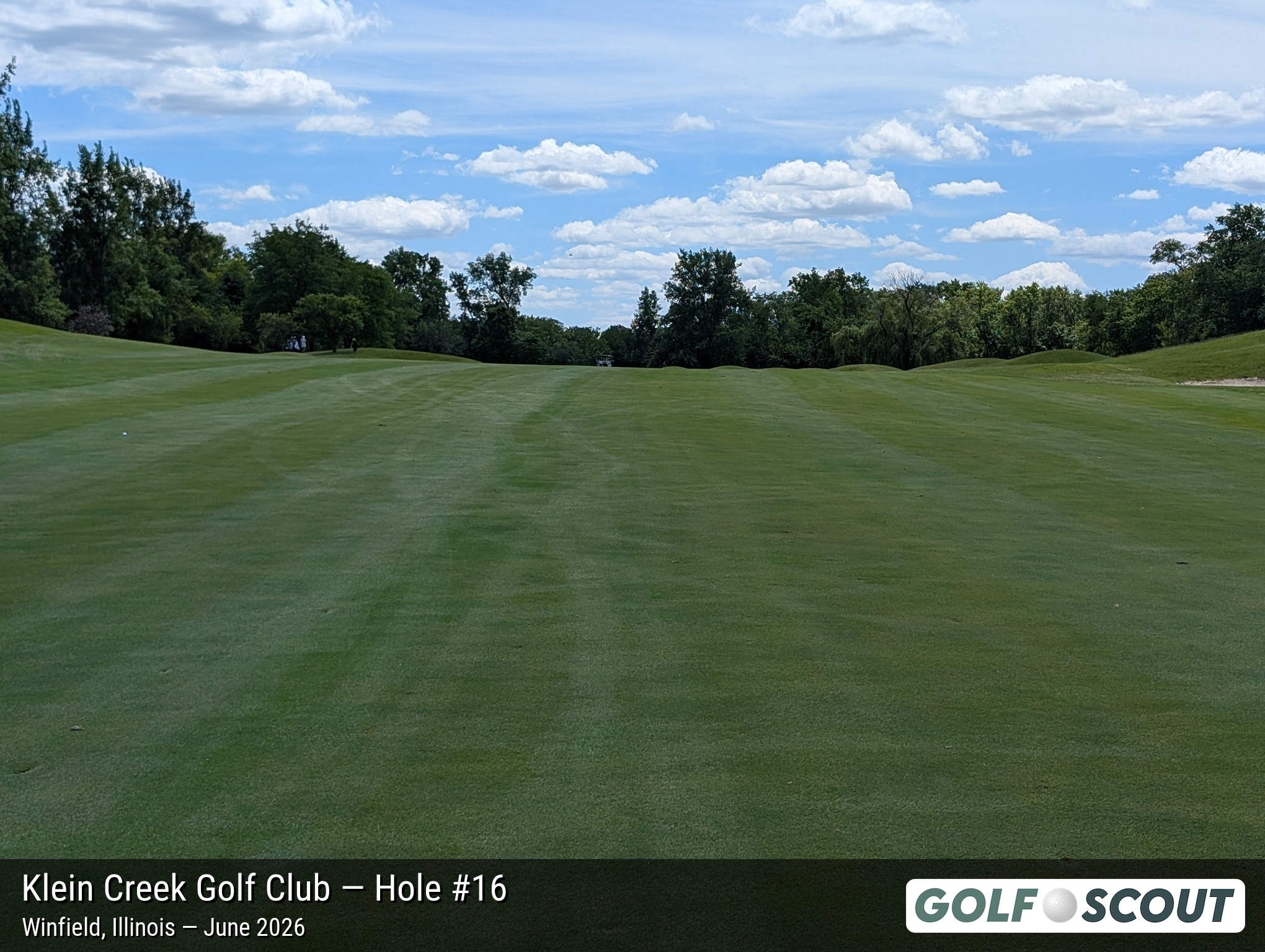 Hole 16 at Klein Creek Golf Club