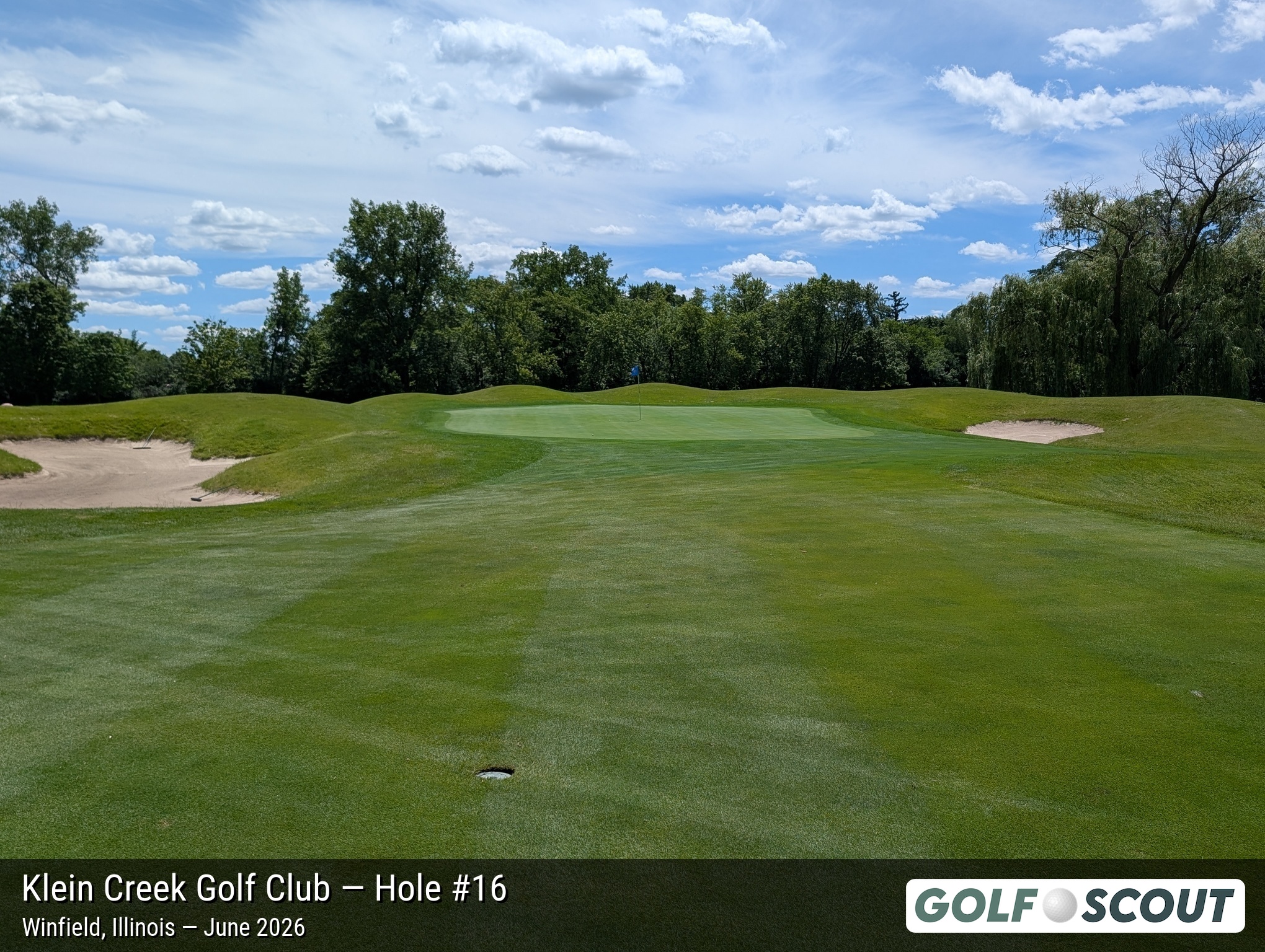 Hole 16 at Klein Creek Golf Club
