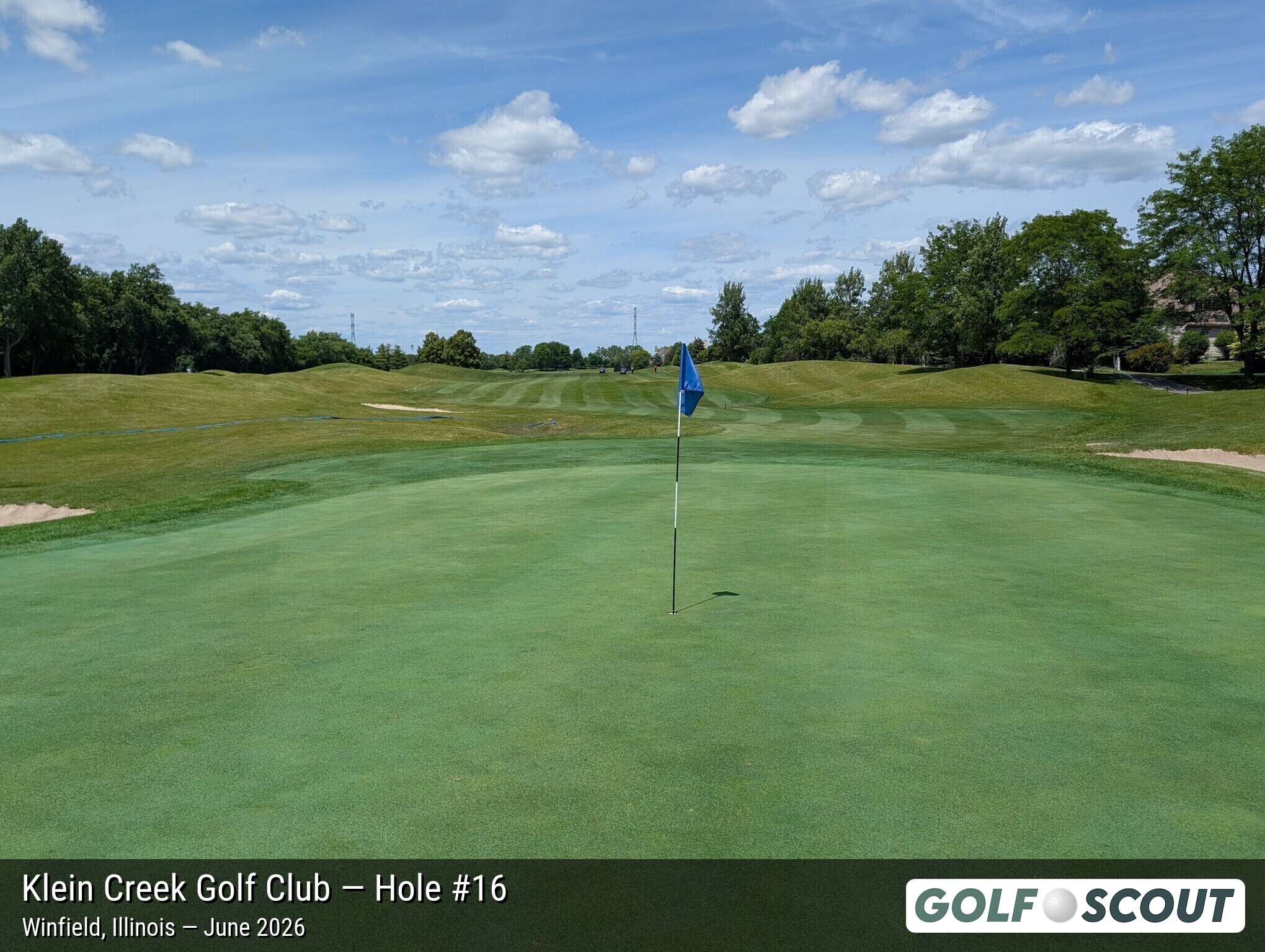 Hole 16 at Klein Creek Golf Club