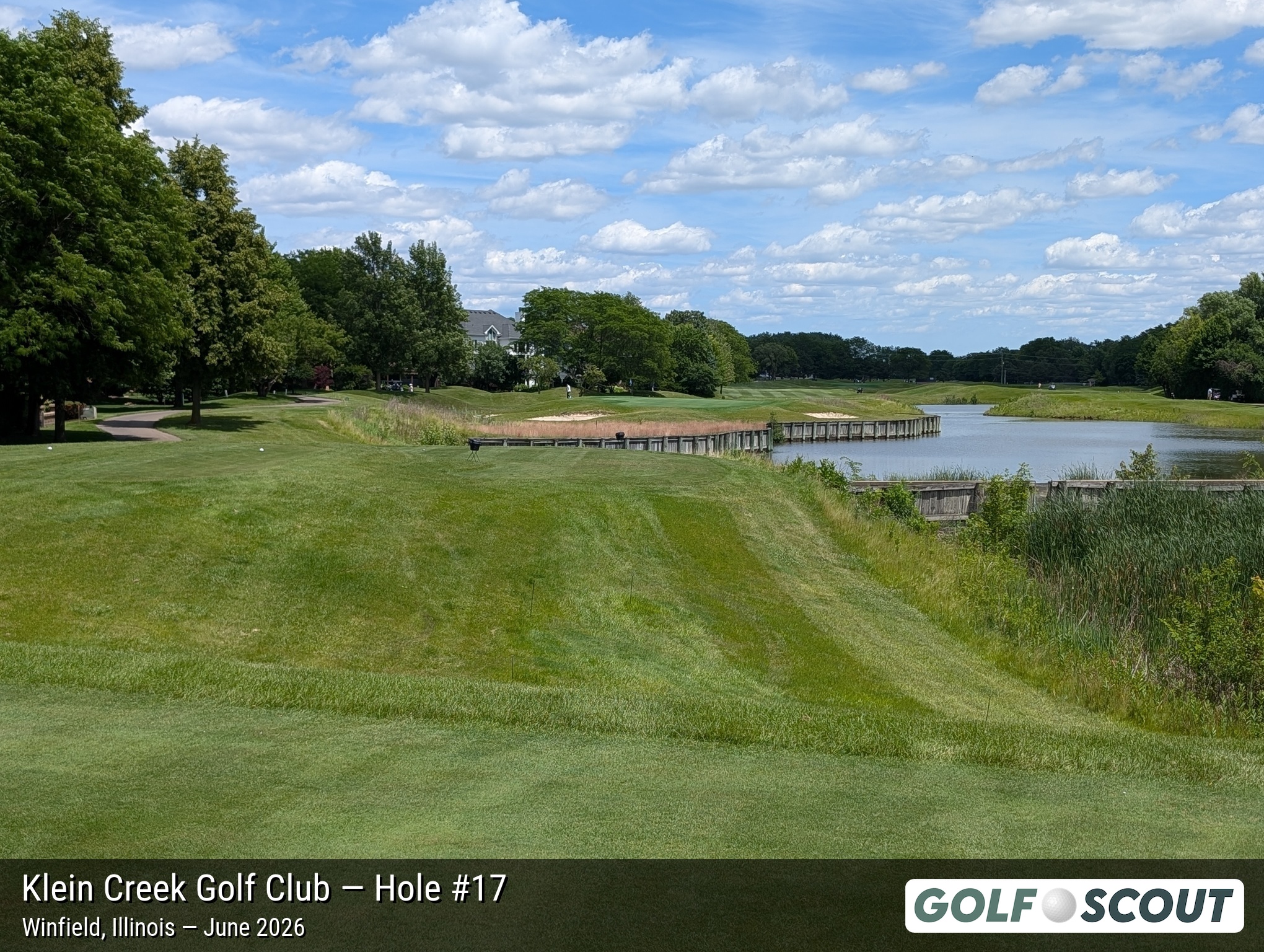 Hole 17 at Klein Creek Golf Club