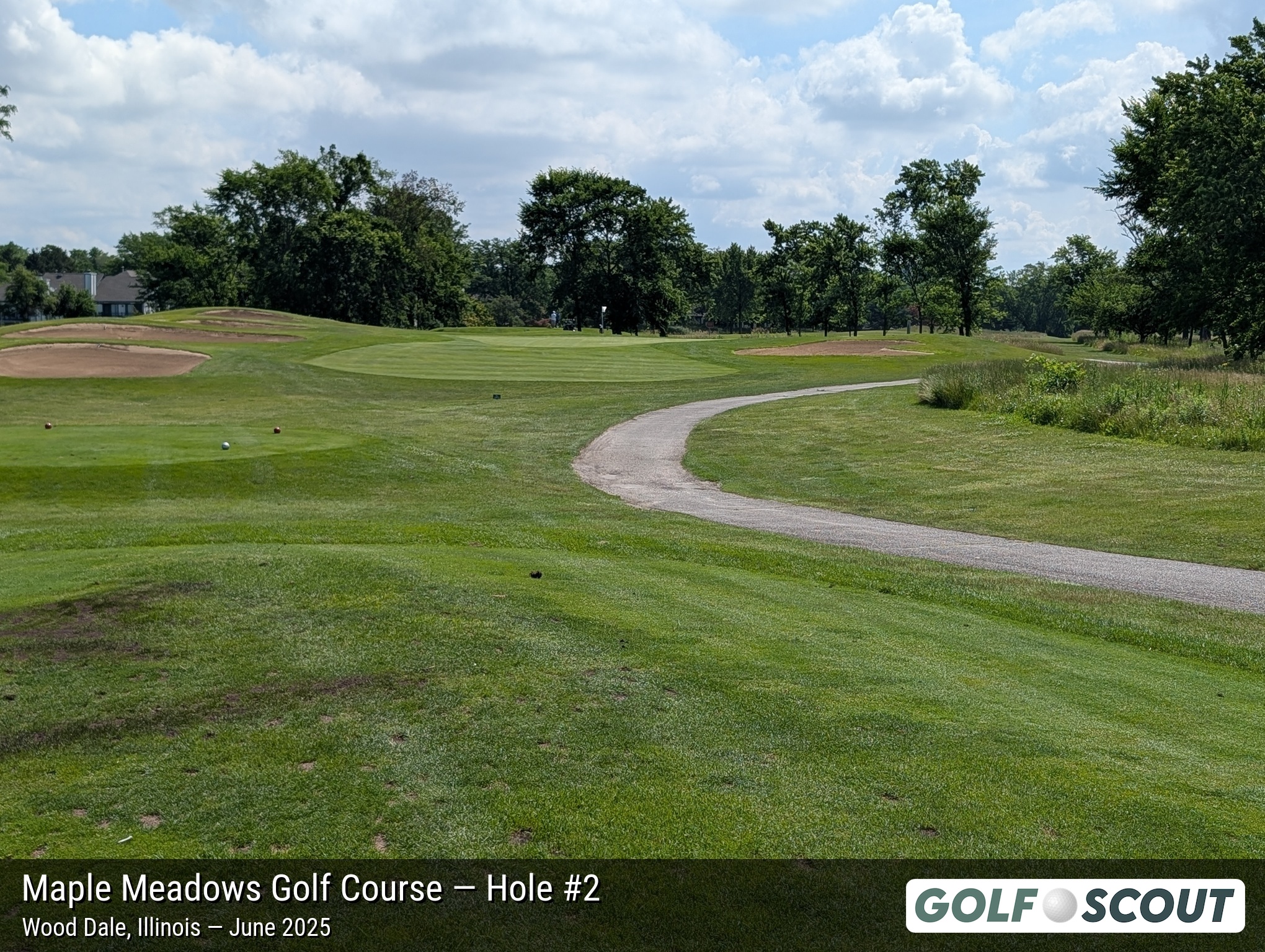Hole 2 at Maple Meadows Golf Course