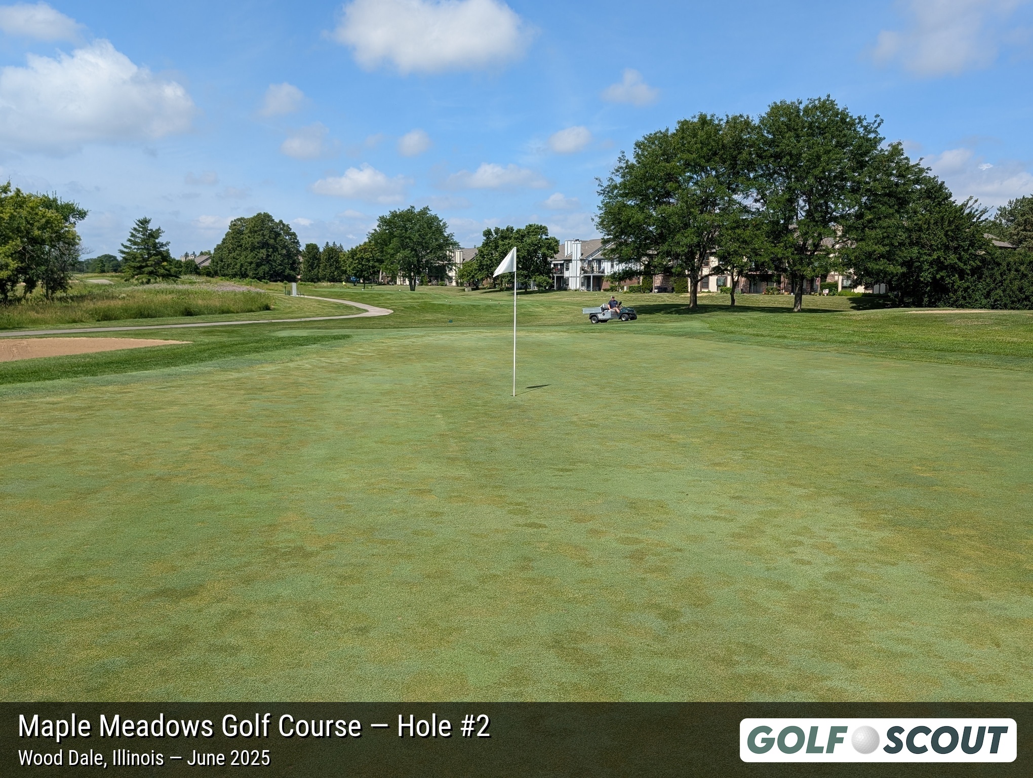 Hole 2 at Maple Meadows Golf Course