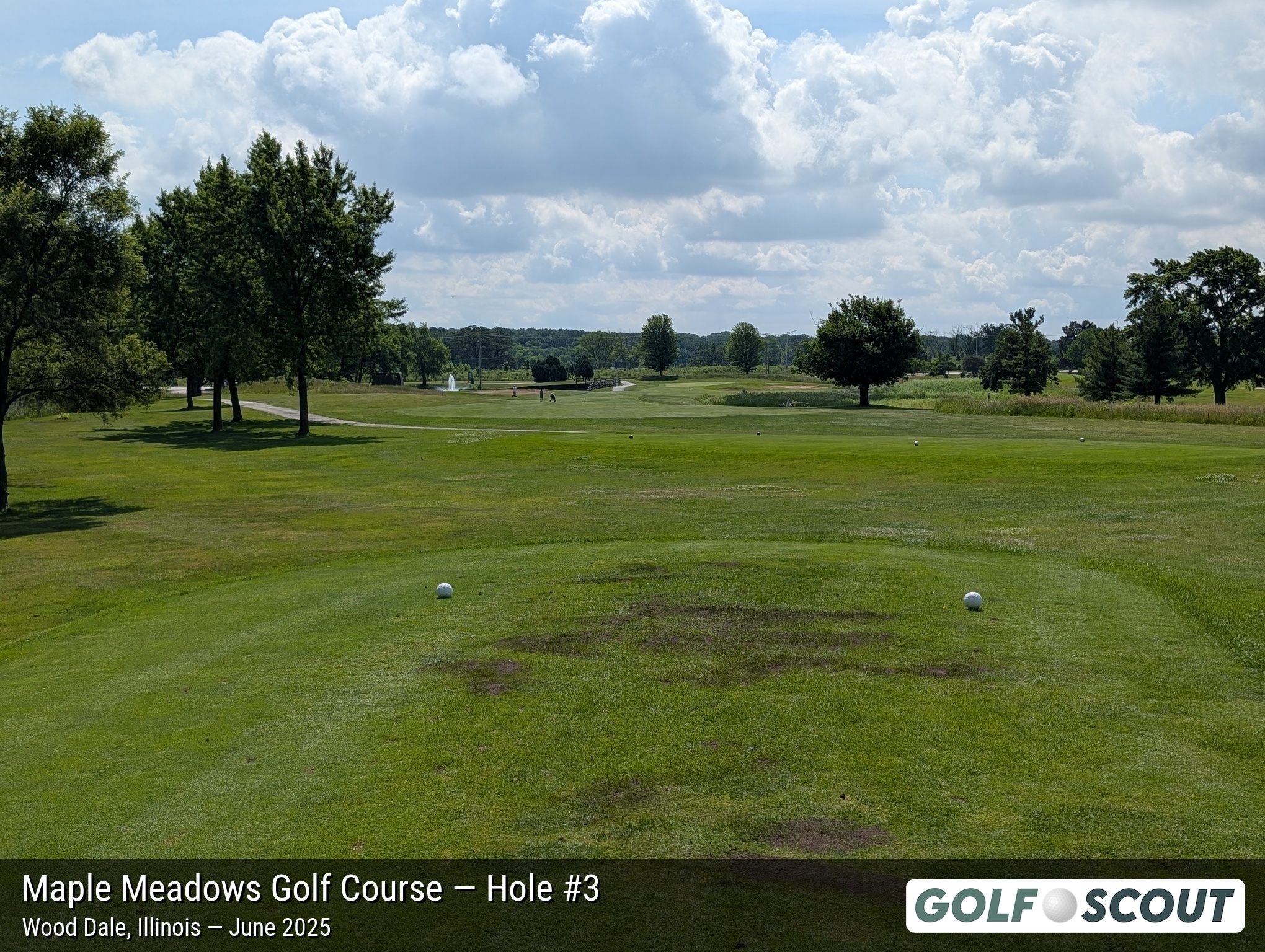 Hole 3 at Maple Meadows Golf Course