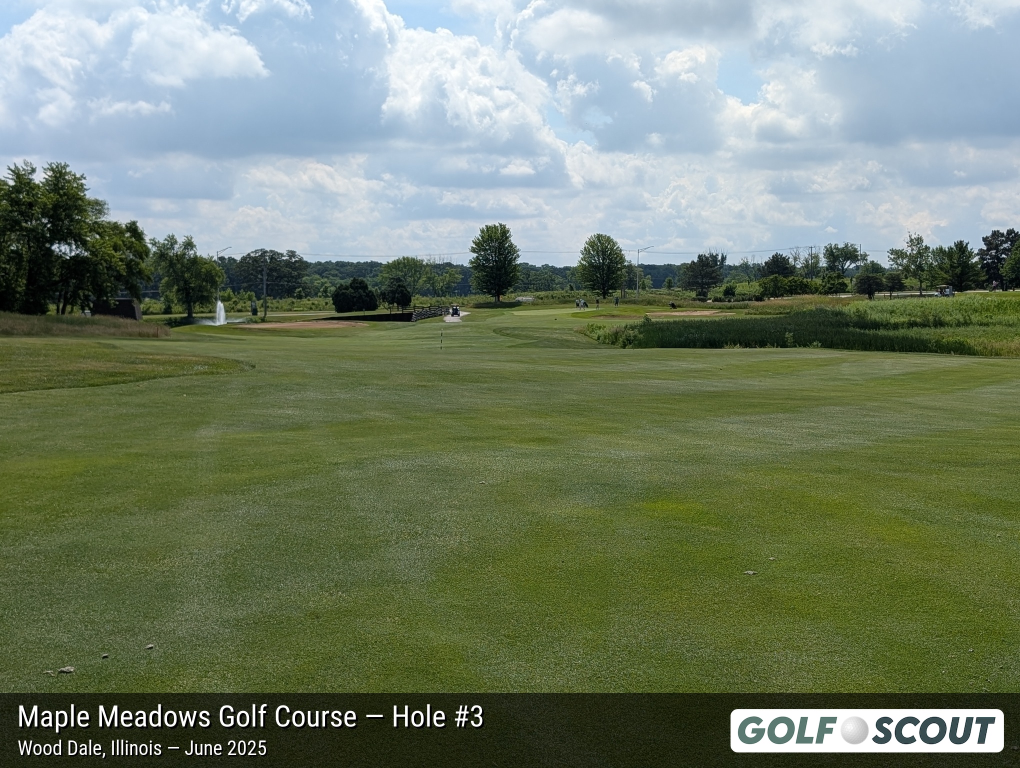 Hole 3 at Maple Meadows Golf Course