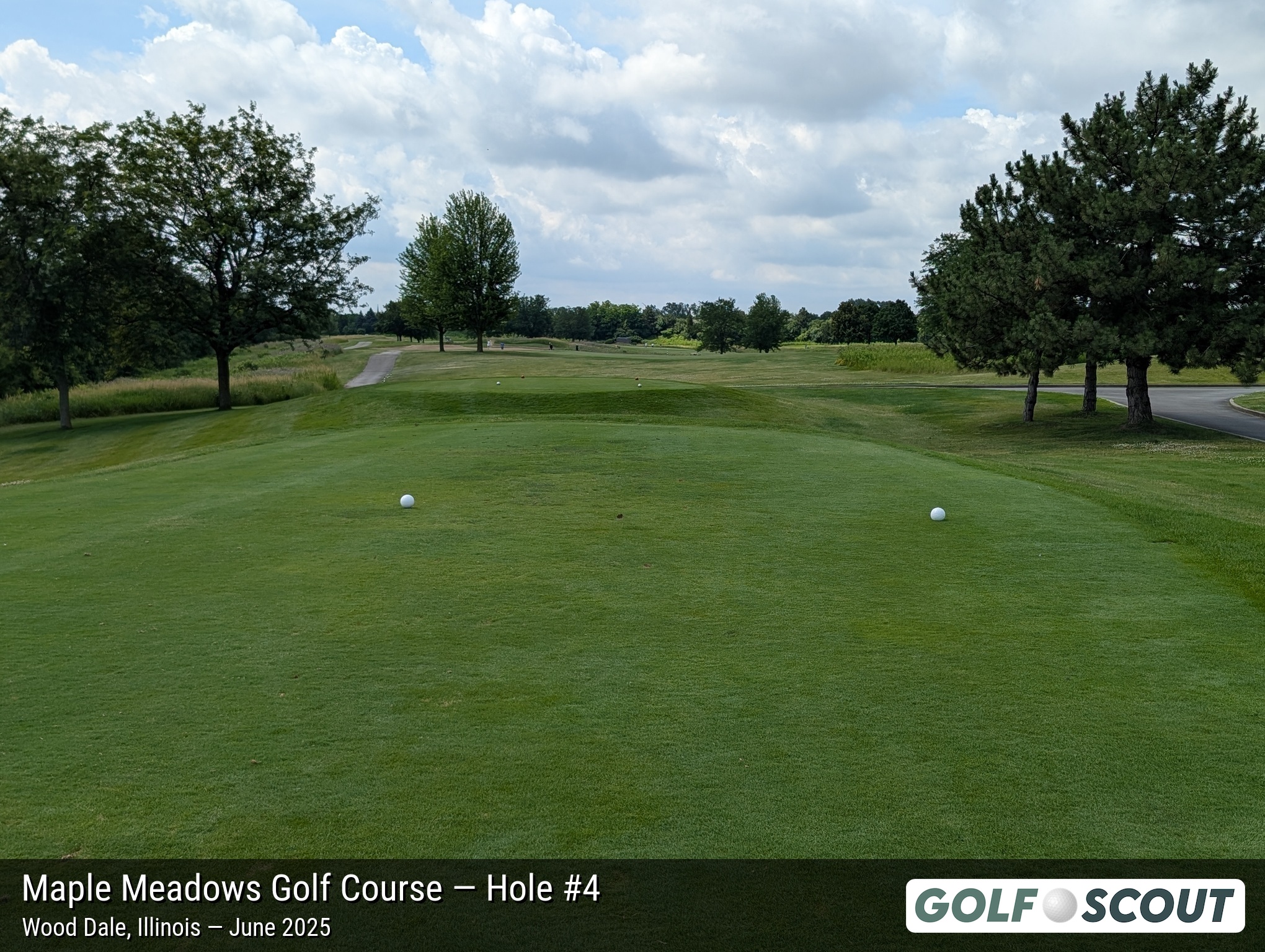 Hole 4 at Maple Meadows Golf Course