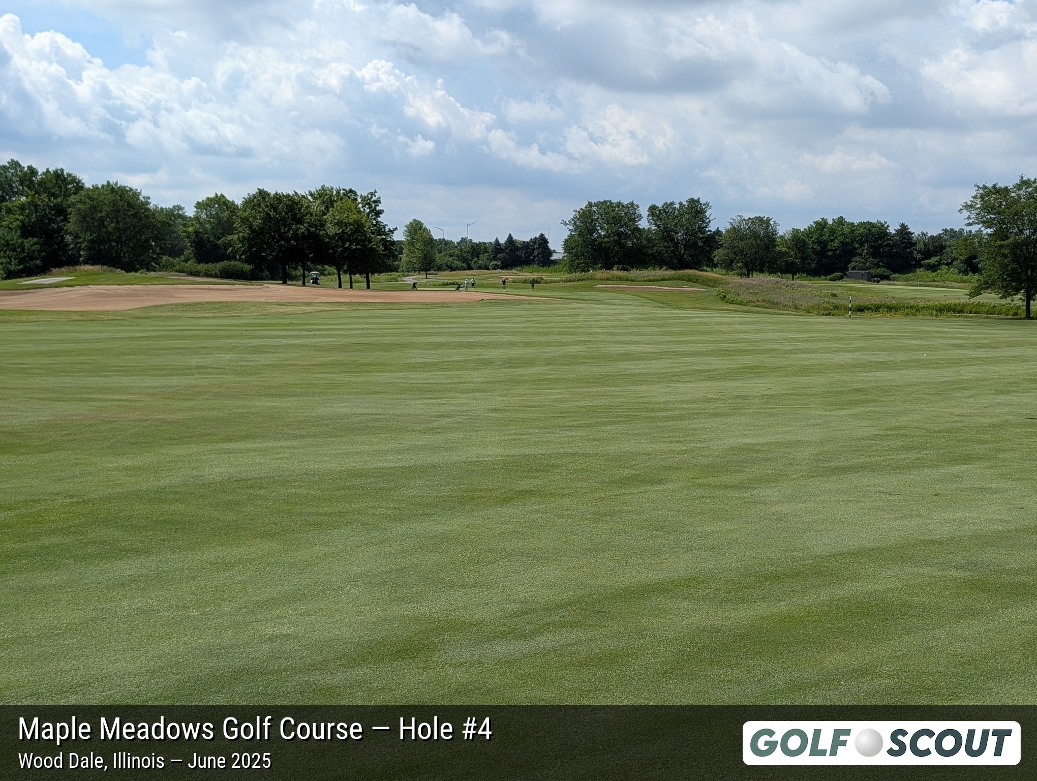 Hole 4 at Maple Meadows Golf Course