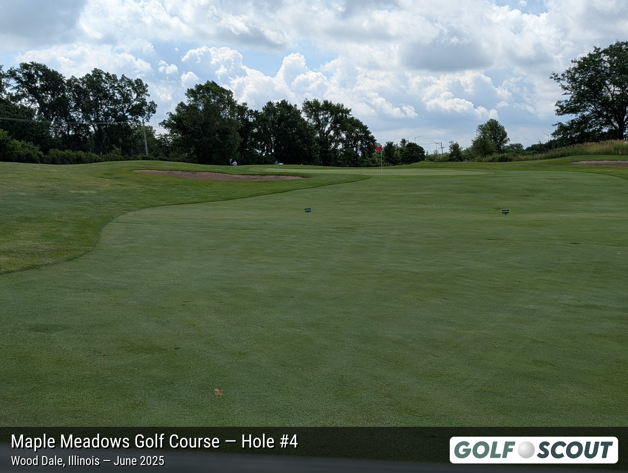 Hole 4 at Maple Meadows Golf Course