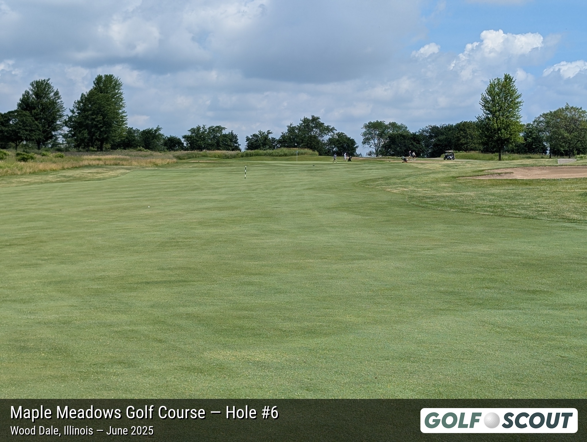 Hole 6 at Maple Meadows Golf Course