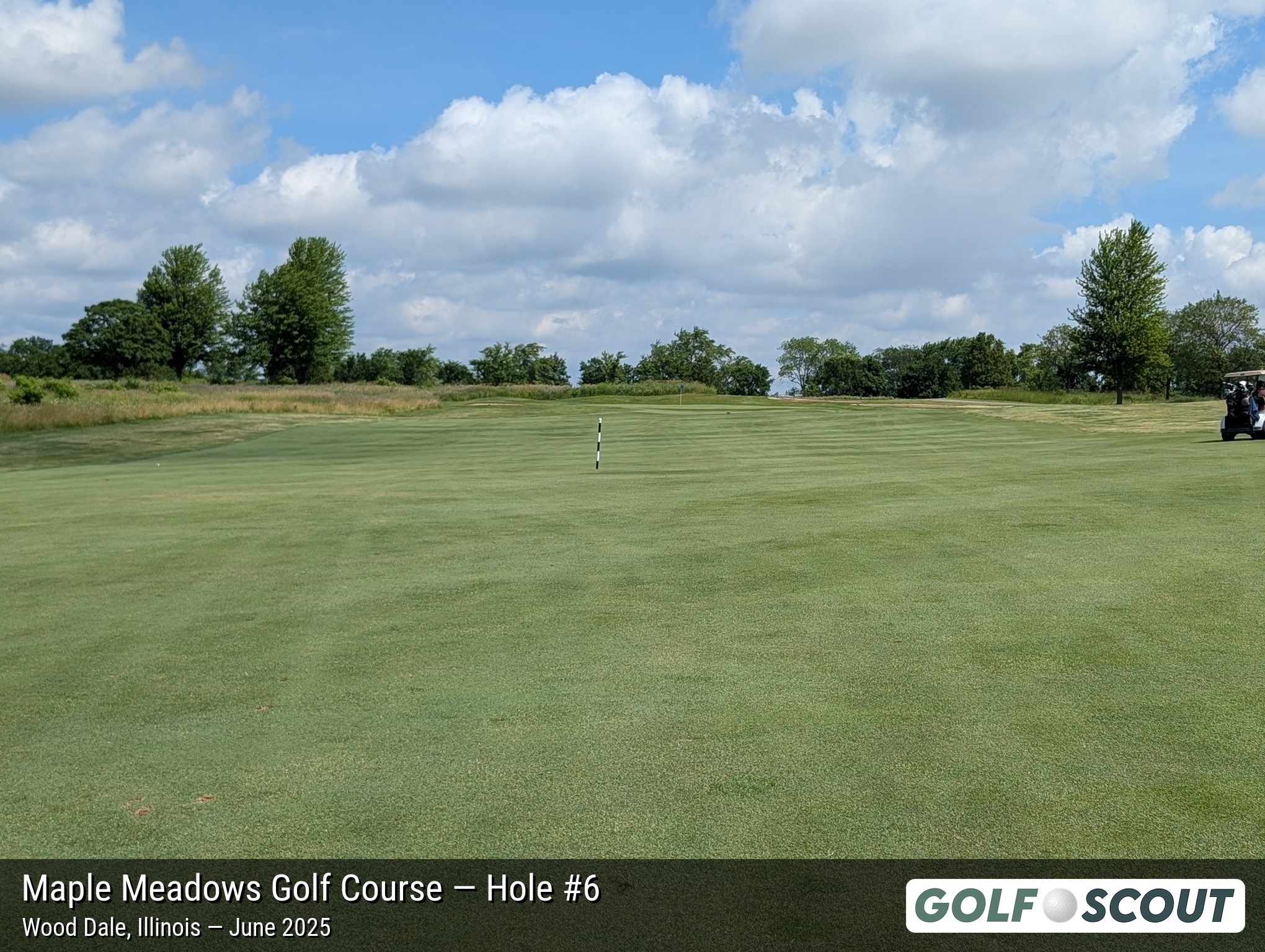 Hole 6 at Maple Meadows Golf Course