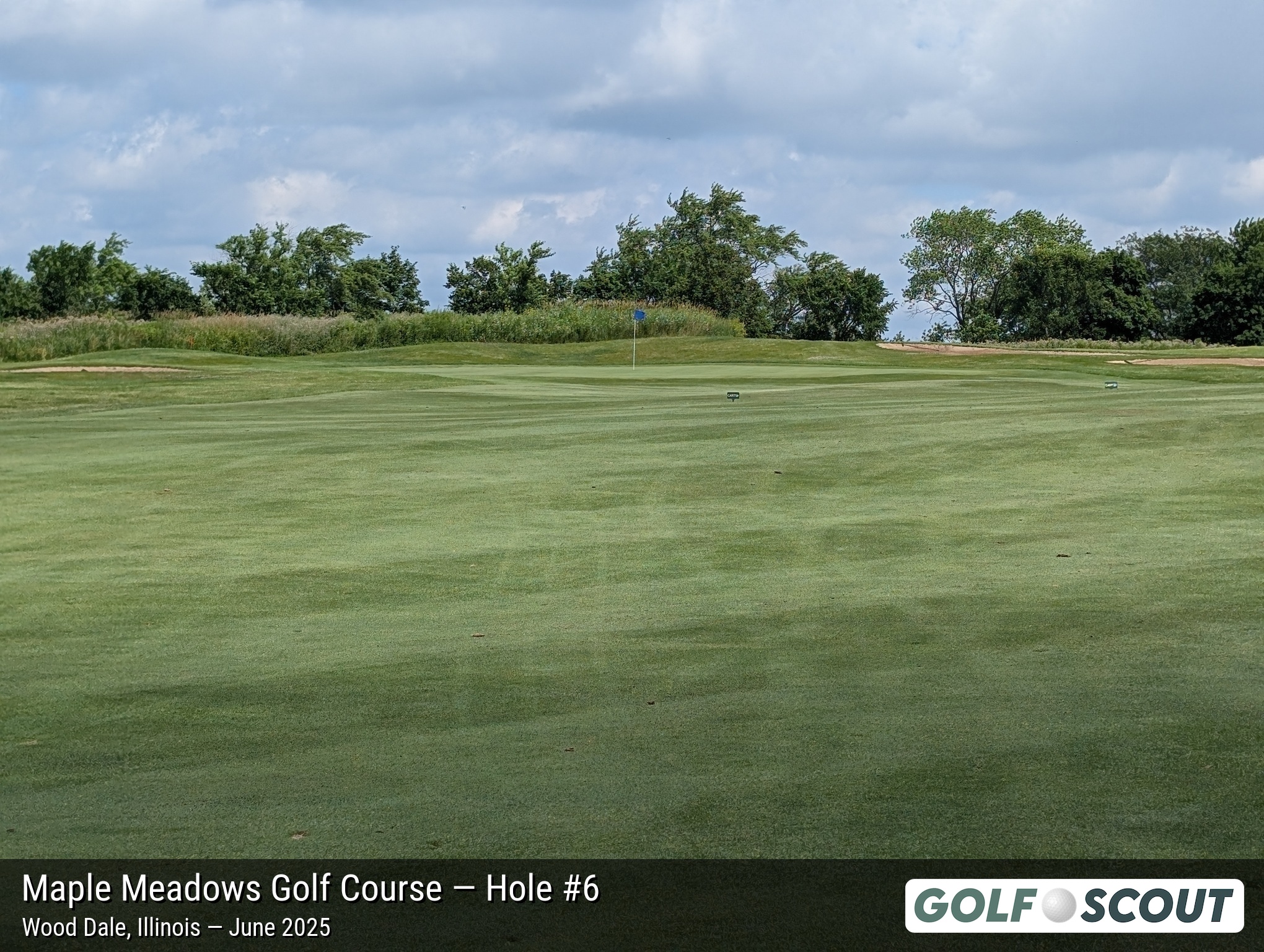 Hole 6 at Maple Meadows Golf Course