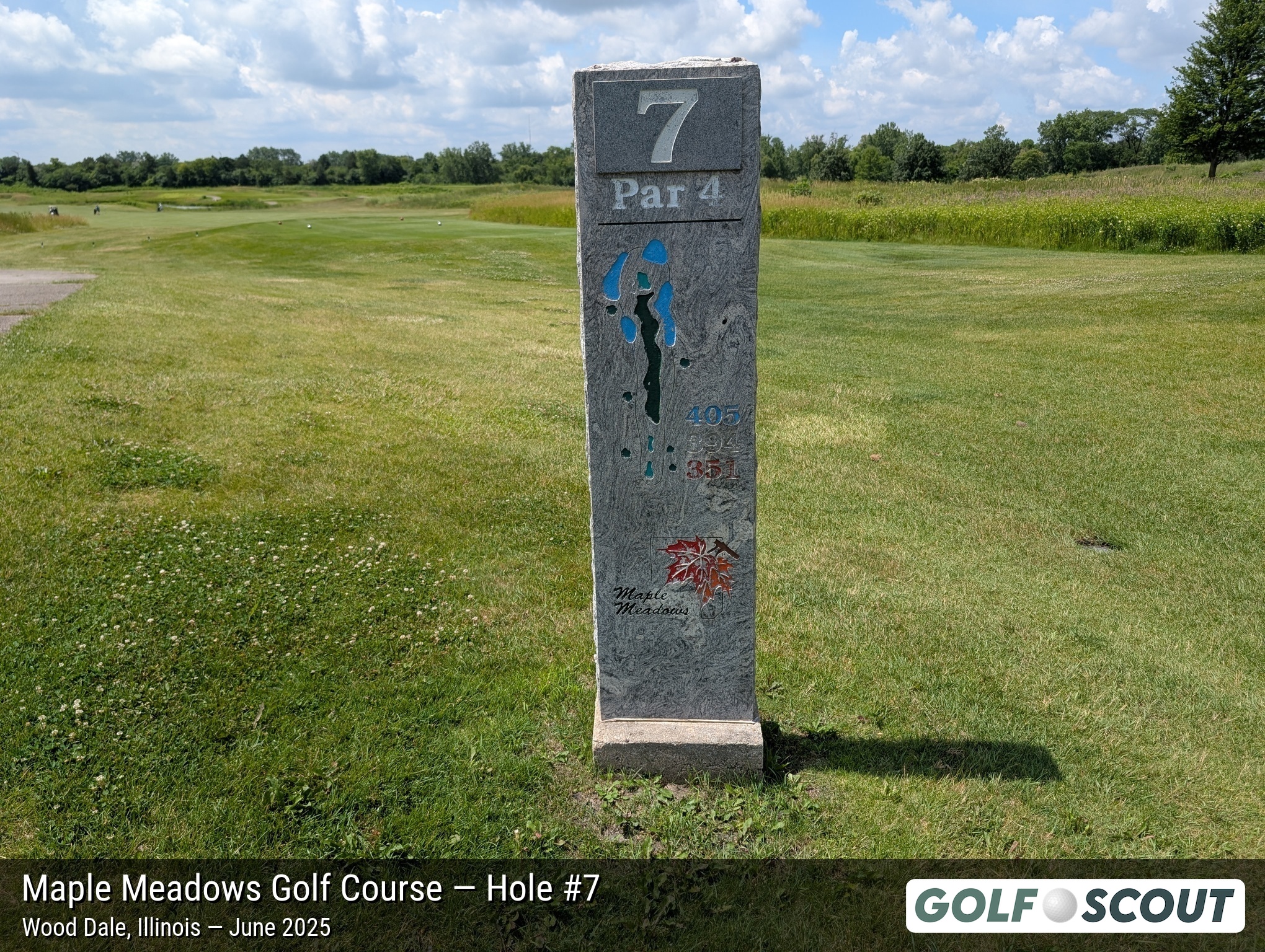 Hole 7 at Maple Meadows Golf Course