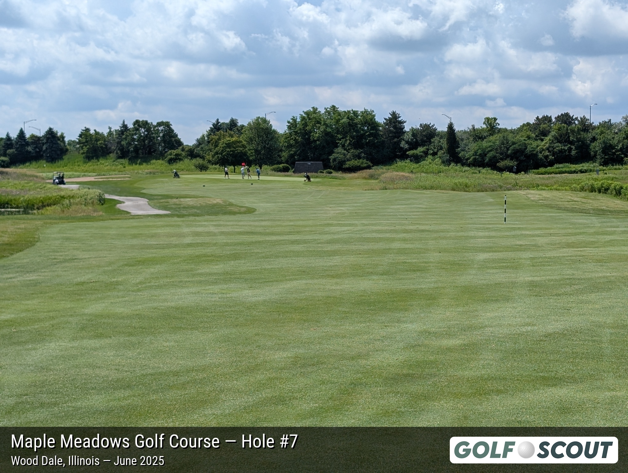 Hole 7 at Maple Meadows Golf Course
