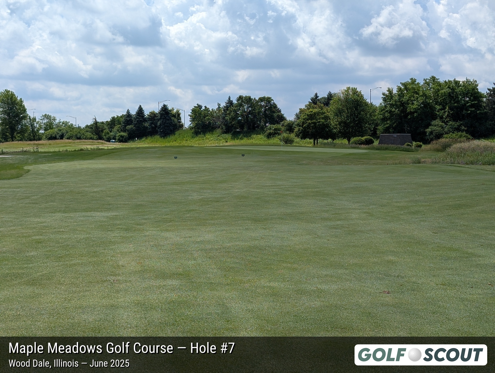 Hole 7 at Maple Meadows Golf Course