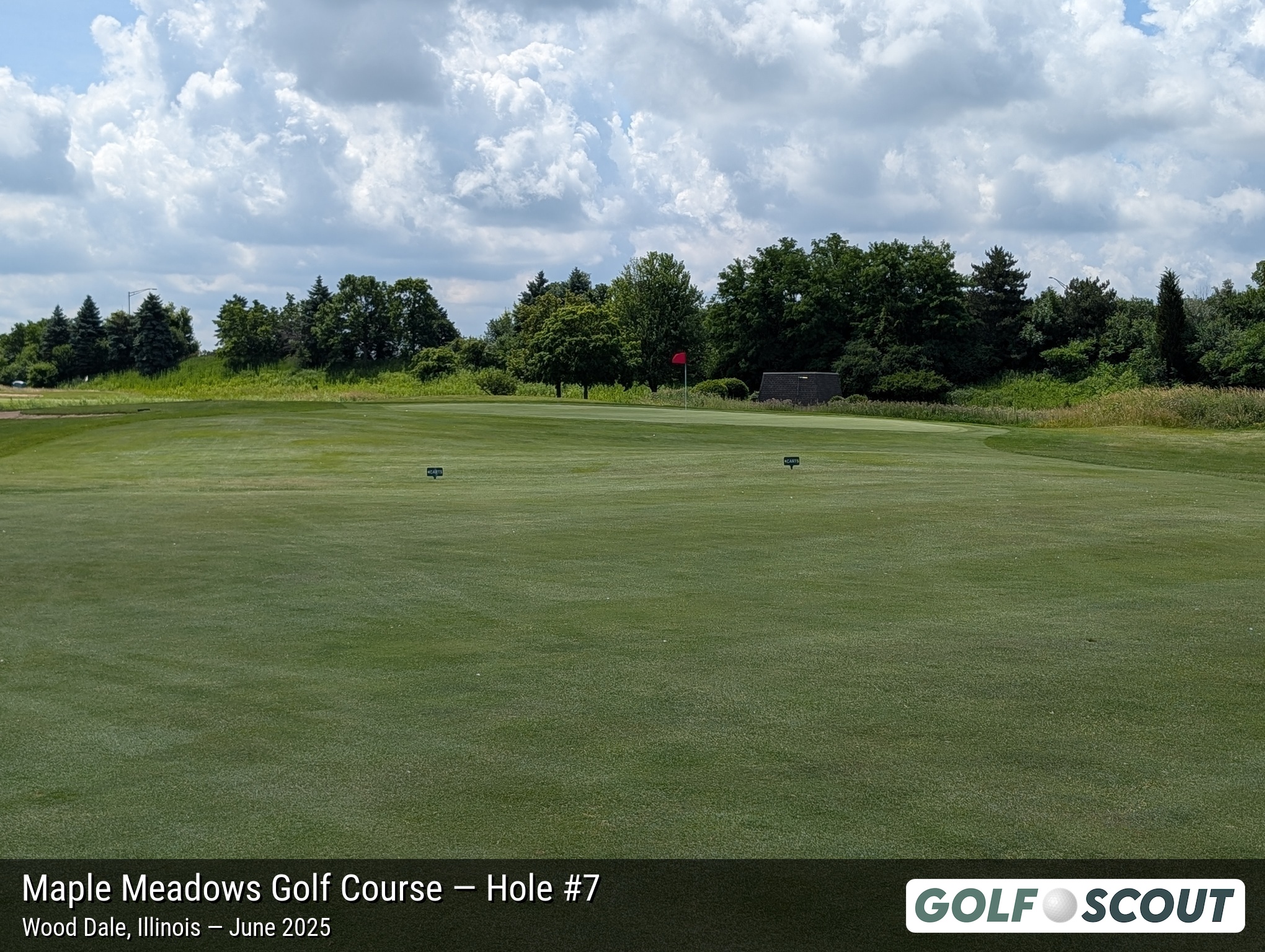 Hole 7 at Maple Meadows Golf Course