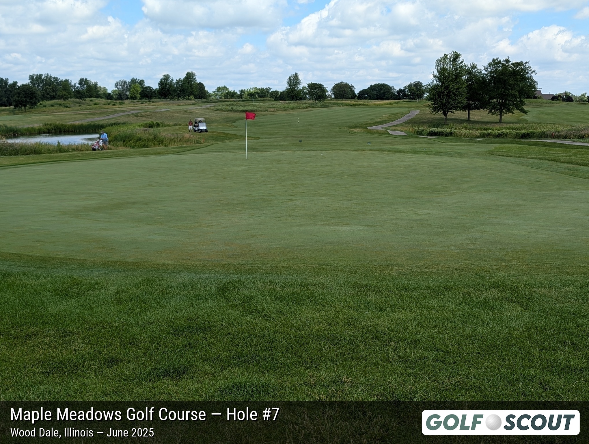 Hole 7 at Maple Meadows Golf Course