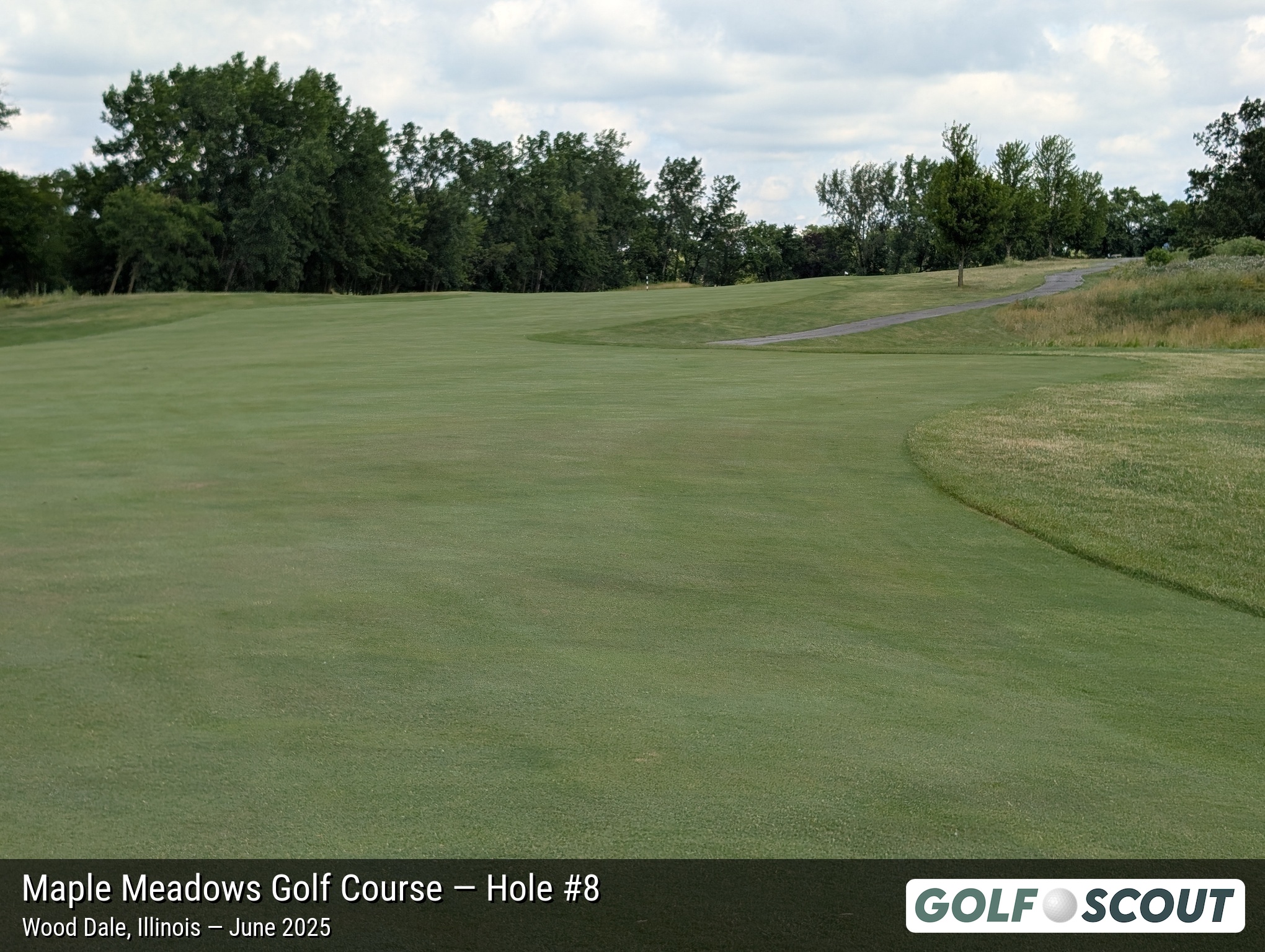 Hole 8 at Maple Meadows Golf Course