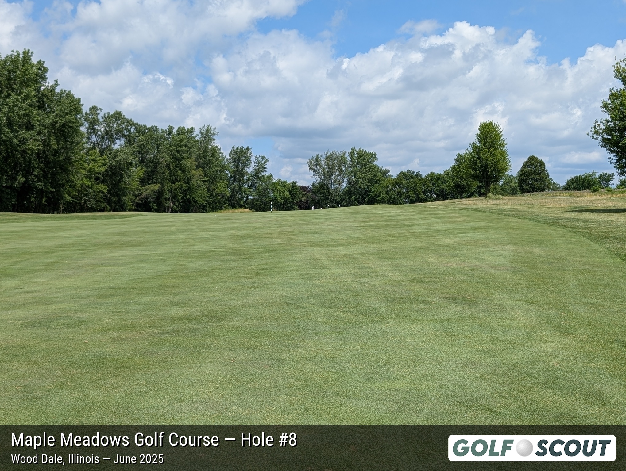 Hole 8 at Maple Meadows Golf Course