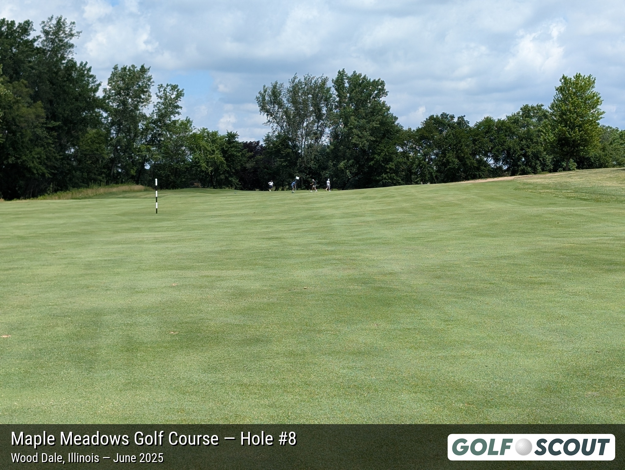 Hole 8 at Maple Meadows Golf Course