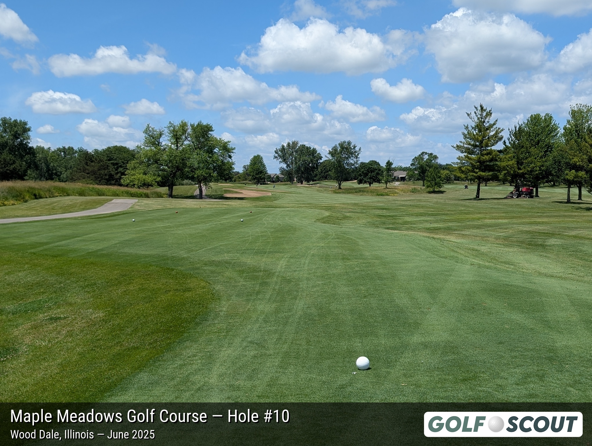 Hole 10 at Maple Meadows Golf Course