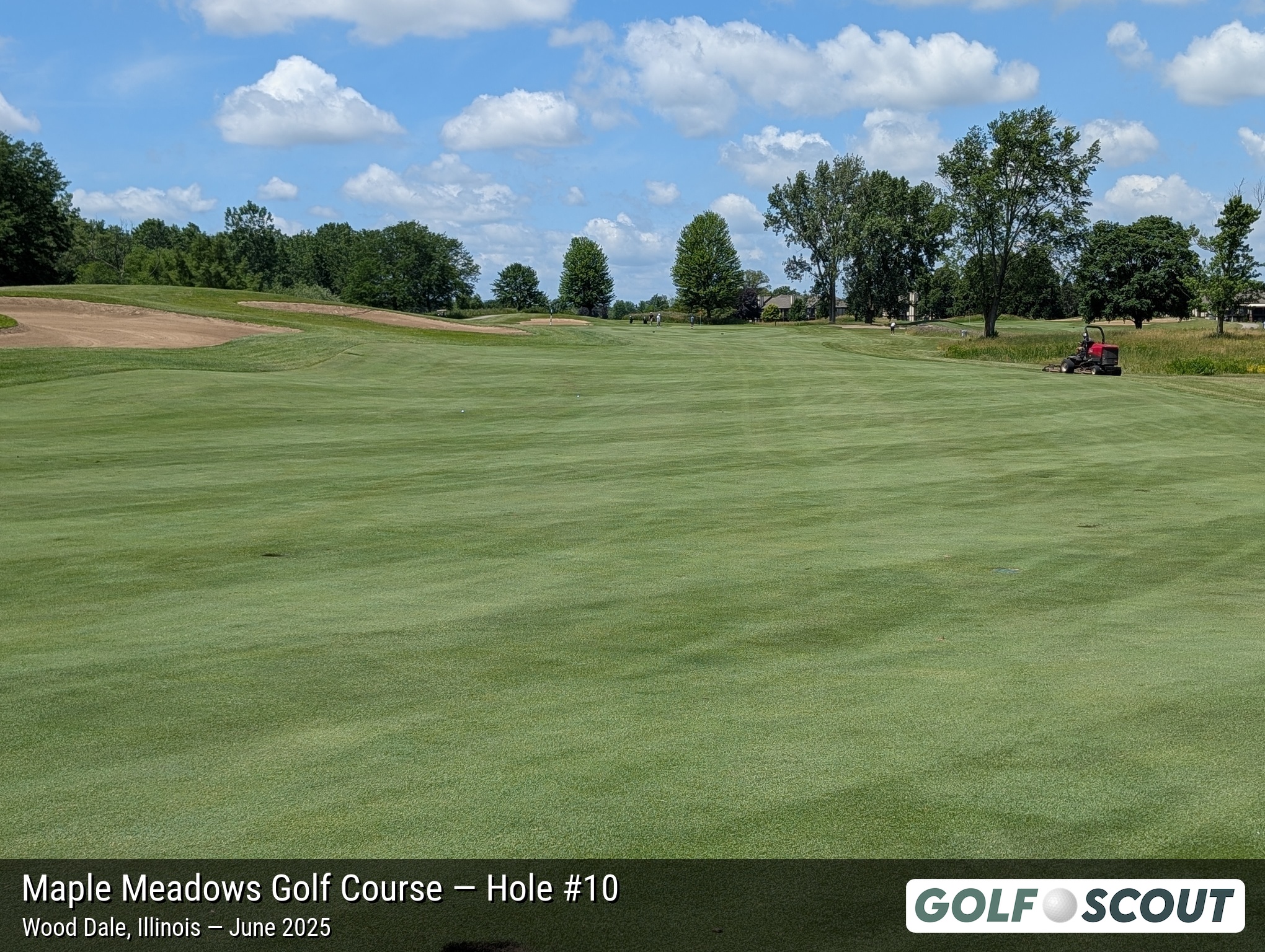 Hole 10 at Maple Meadows Golf Course