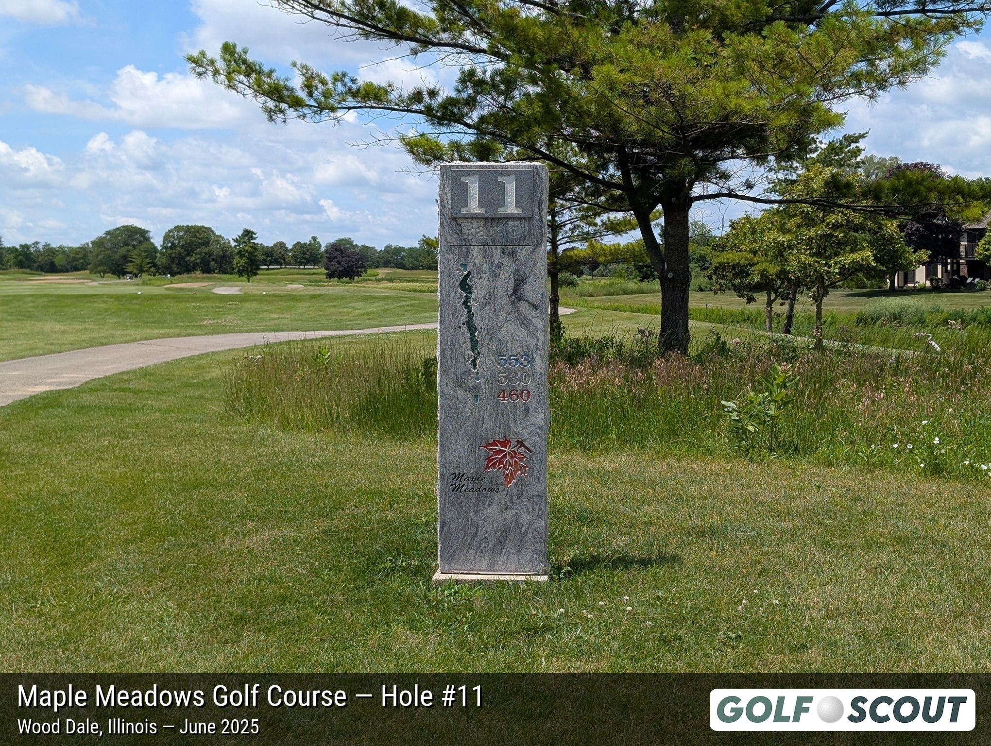 Hole 11 at Maple Meadows Golf Course