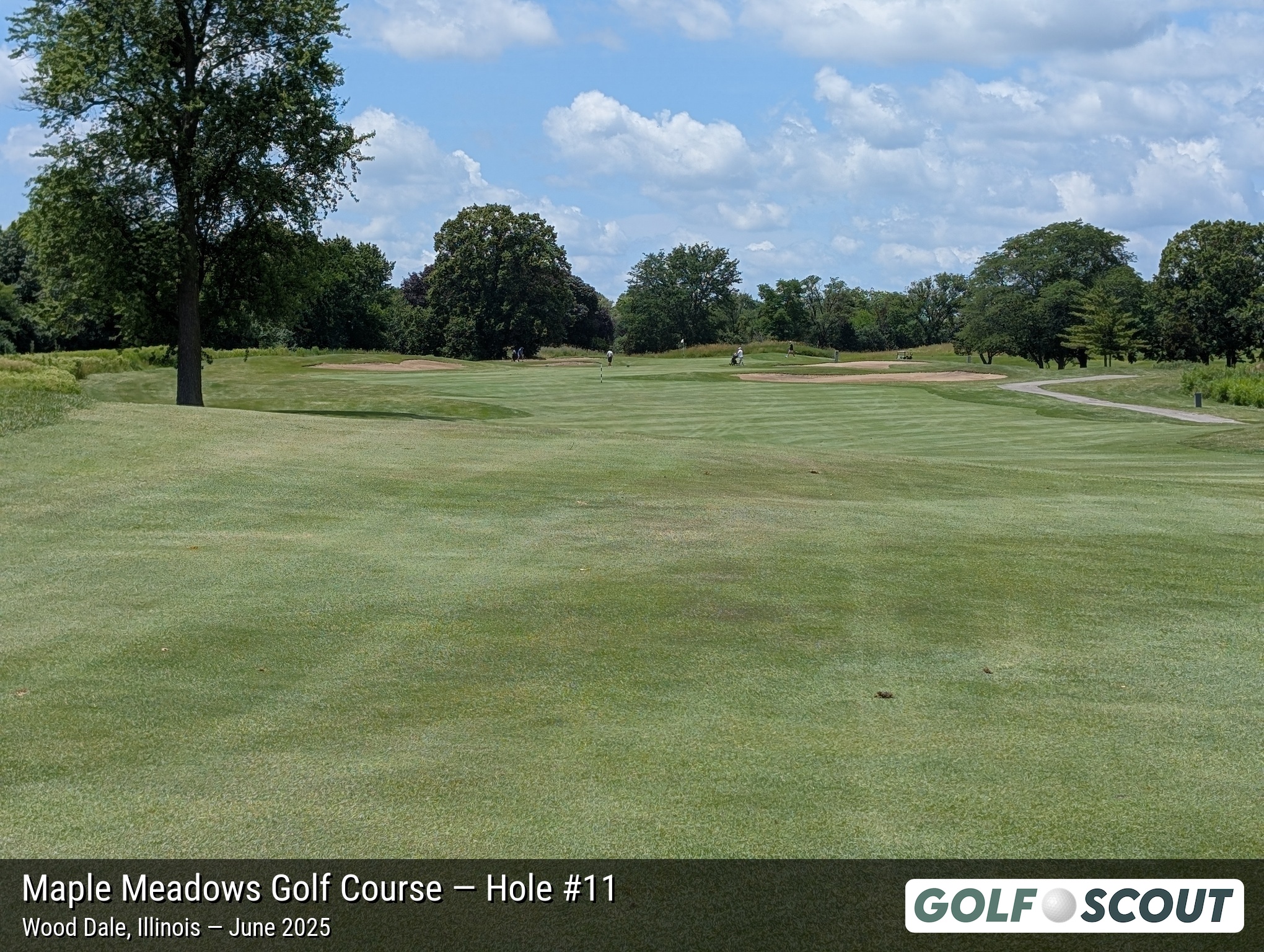 Hole 11 at Maple Meadows Golf Course