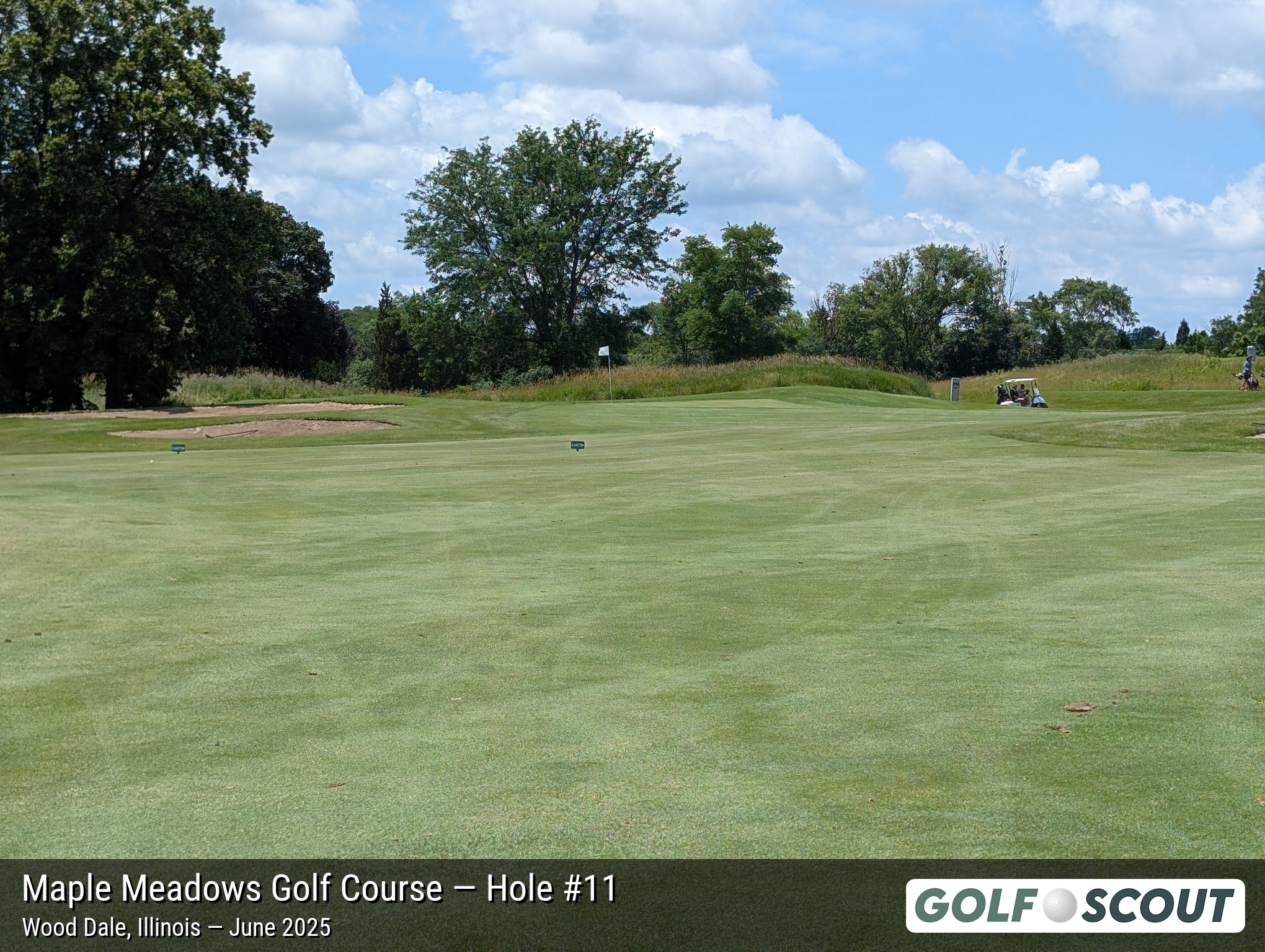 Hole 11 at Maple Meadows Golf Course